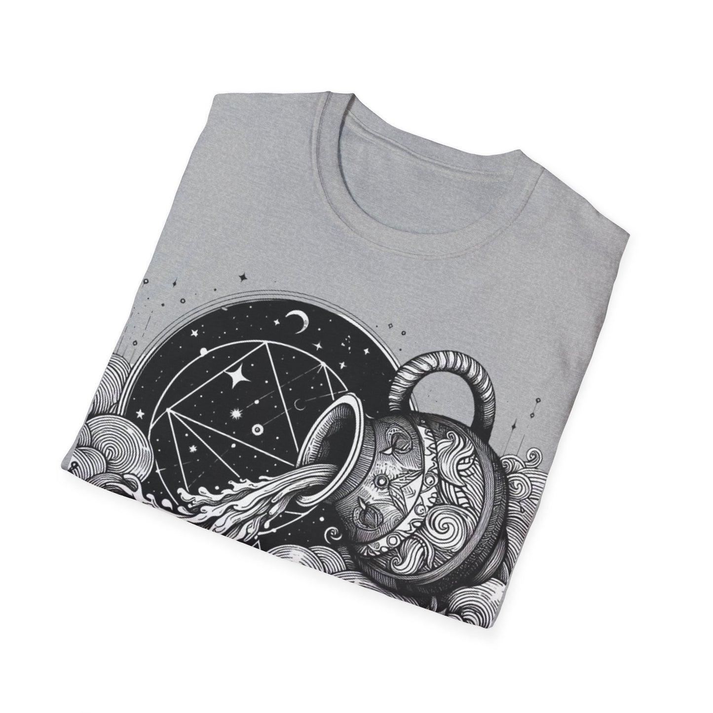 Ares Zodiac Symbol Artistic T-Shirt