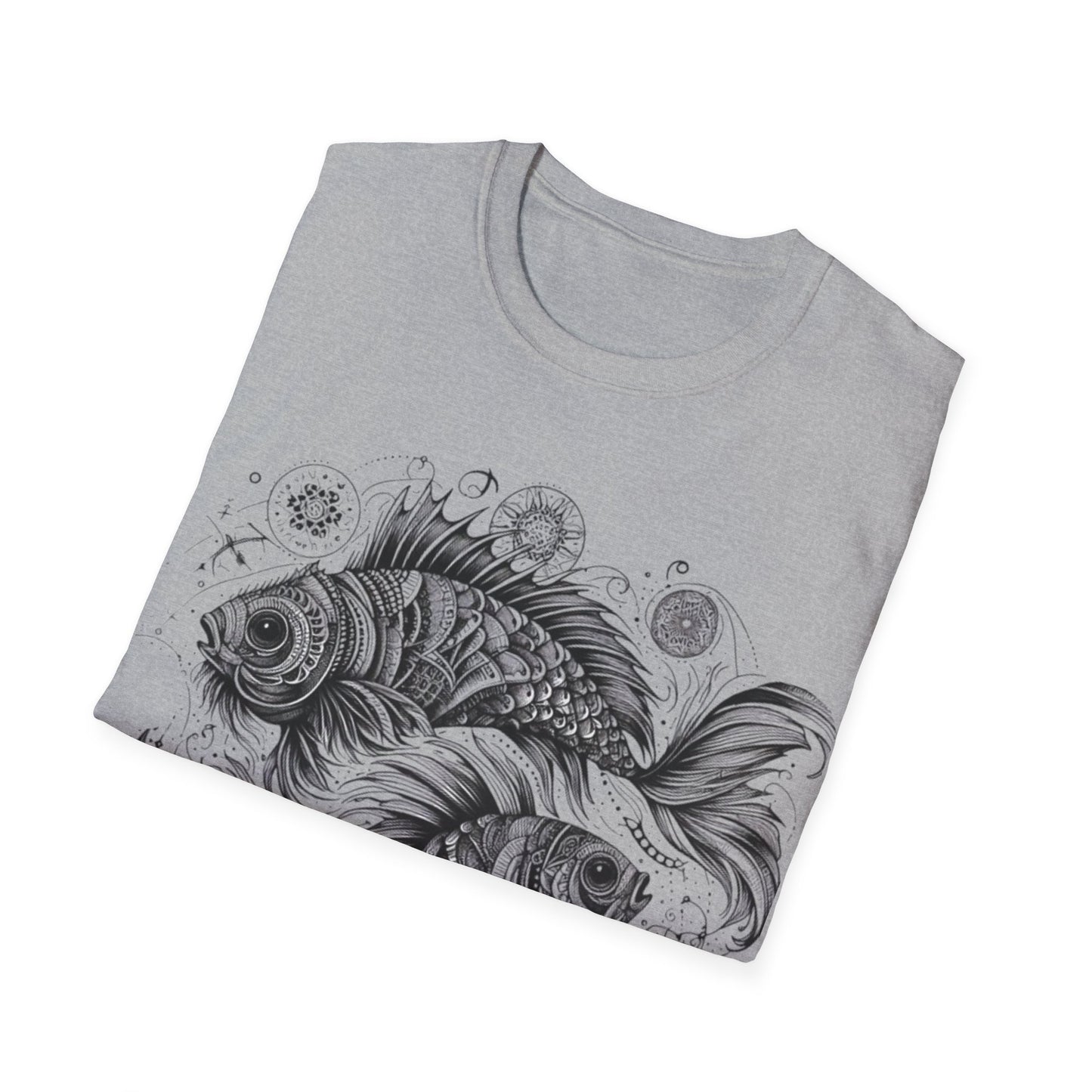 Pisces Birthday Unisex Tee T-shirt Boho Bohemian Gift for Her Him Daughter Son Mother Father