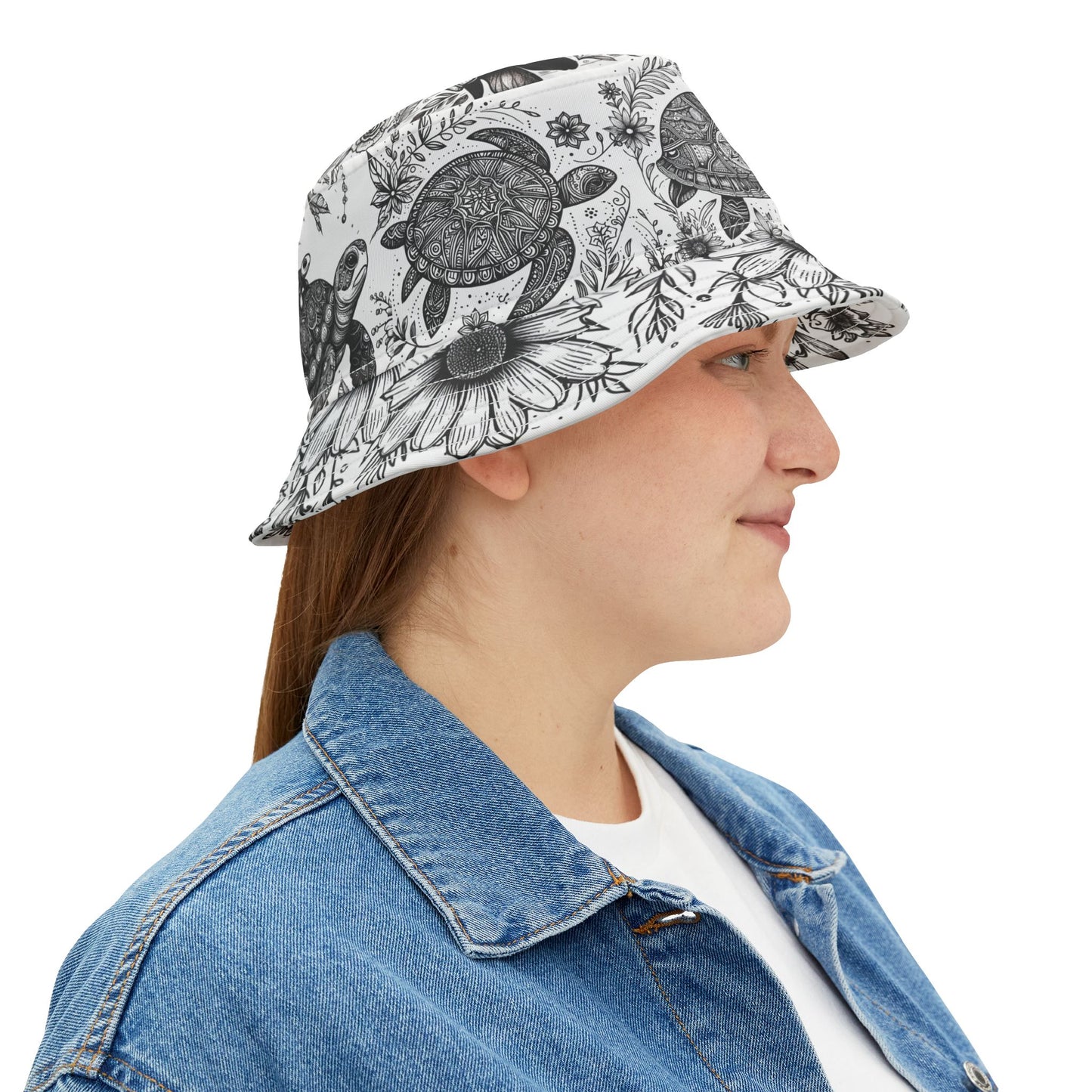 Turtle Bucket Hat Unisex Gift Casual Comfortable Fashion