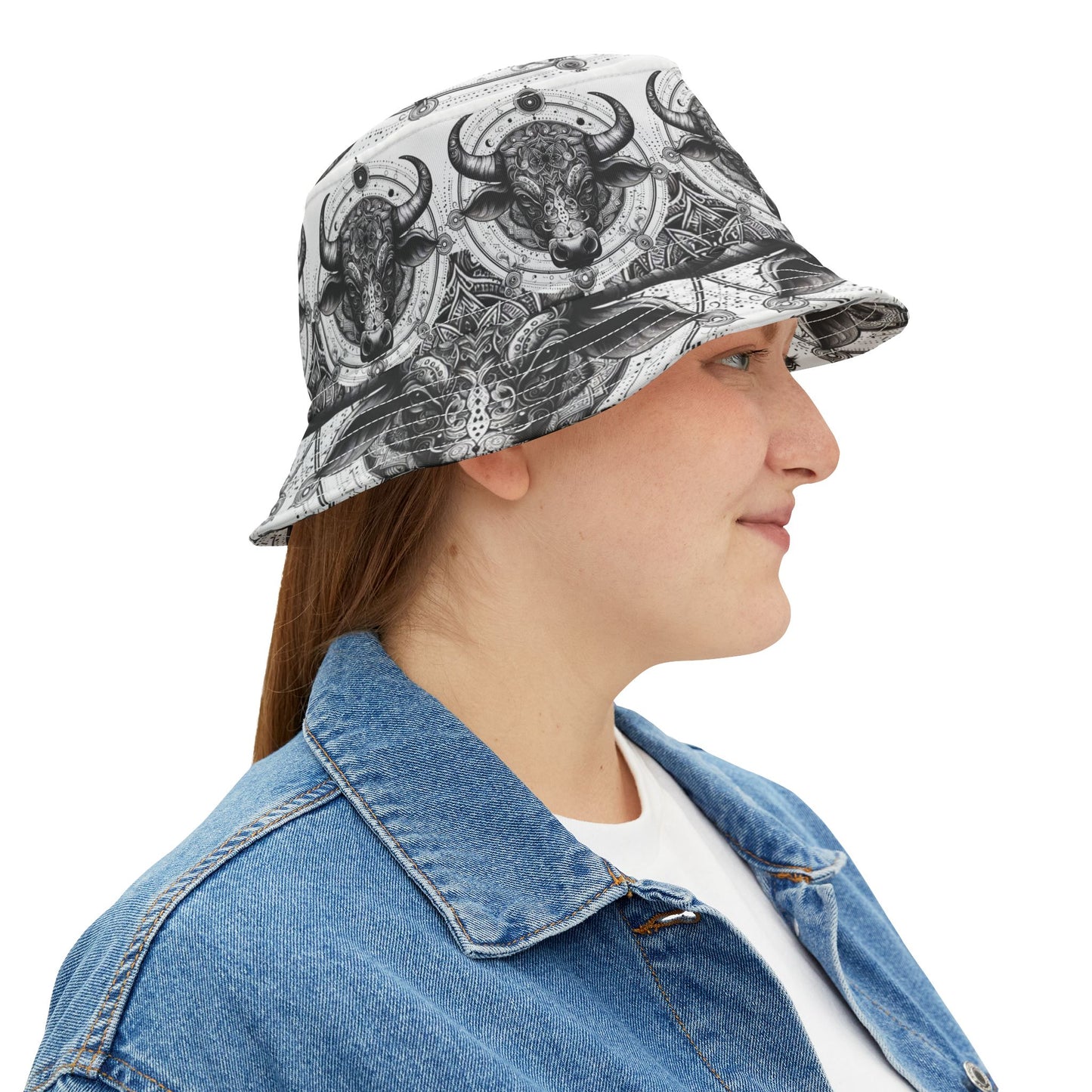 Taurus Bucket Hat Birthday Zodiac Friend Daughter Sister Unisex Birthday