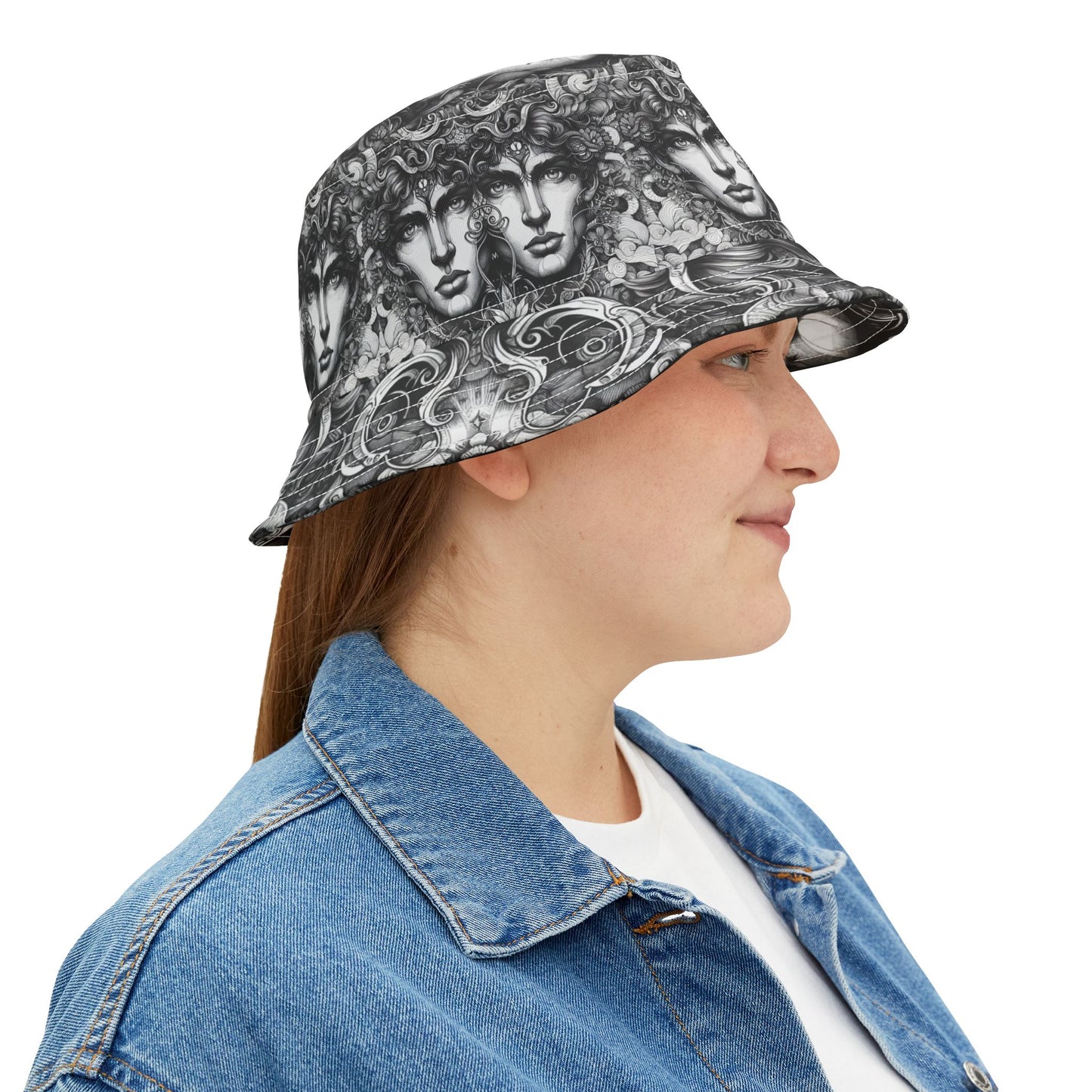 Gemini Bucket Hat Gift Birthday Son Daughter Friend Mother Father Husband Wife Zodiac