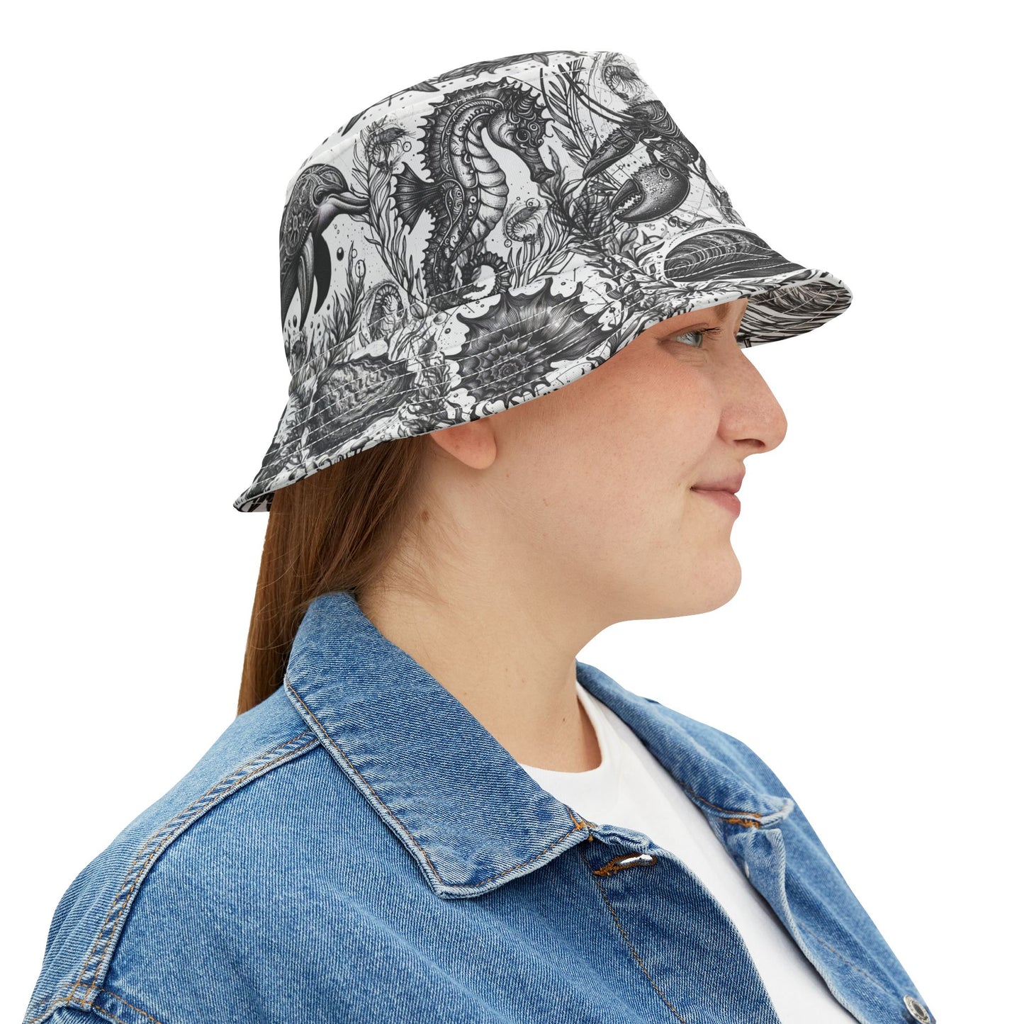 Fishing Bucket Hat Gift for Fisherman Nature Lover