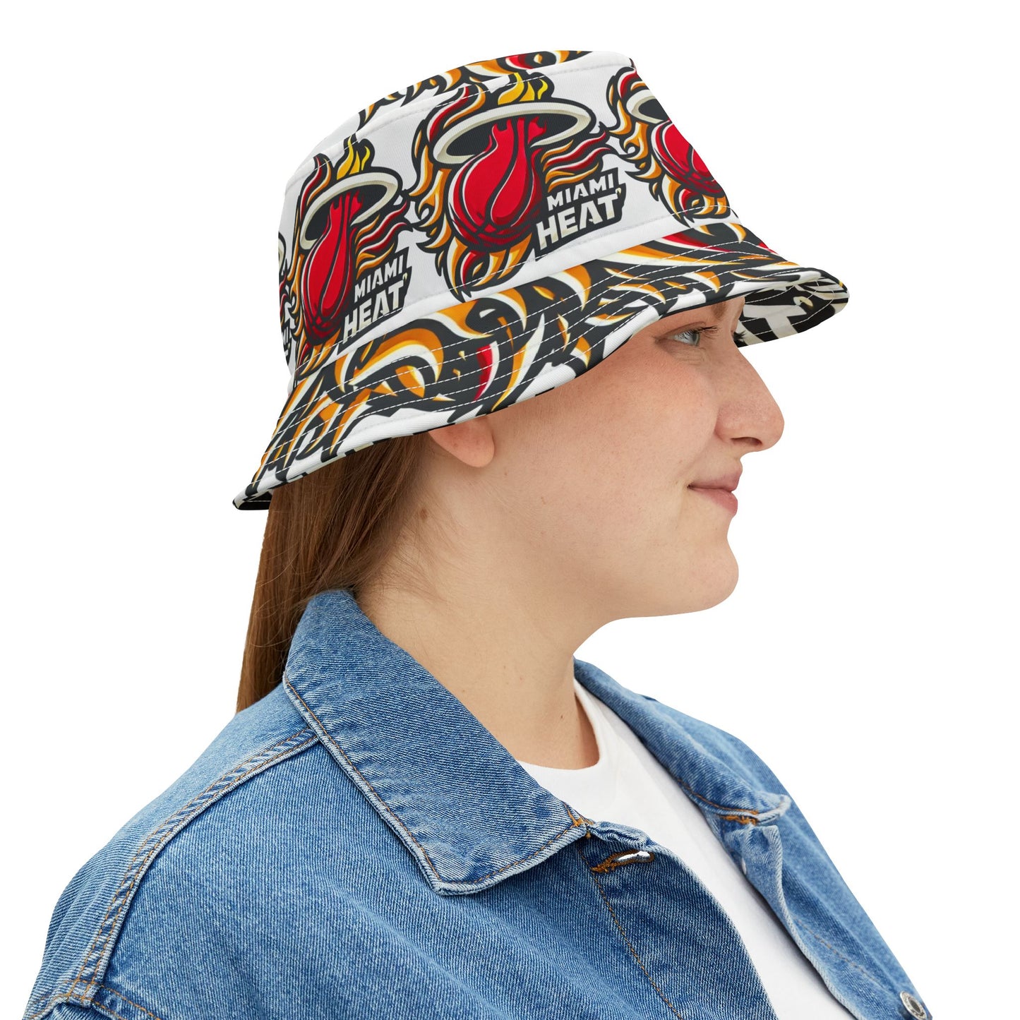 Miami Basketball Bucket Hat Hot Team Fan Gift Unisex