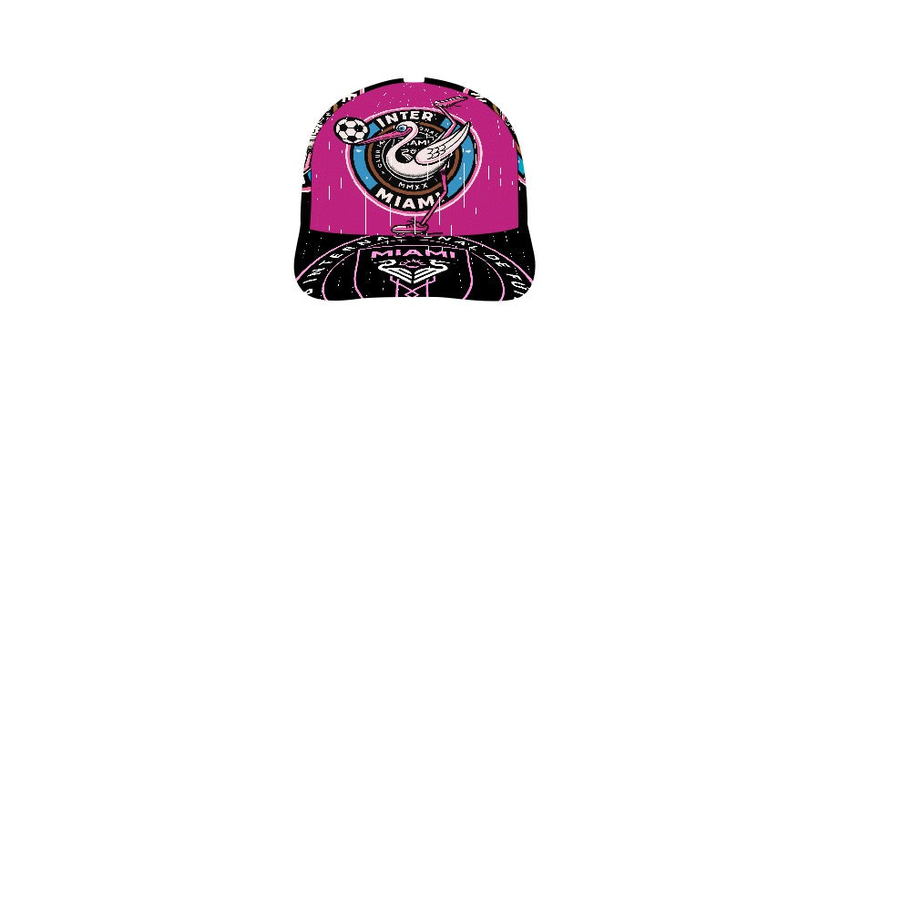 Inter Miami Trucker Hat, Soccer Fan Baseball Cap, Miami Football Hat, Unisex Sports Cap