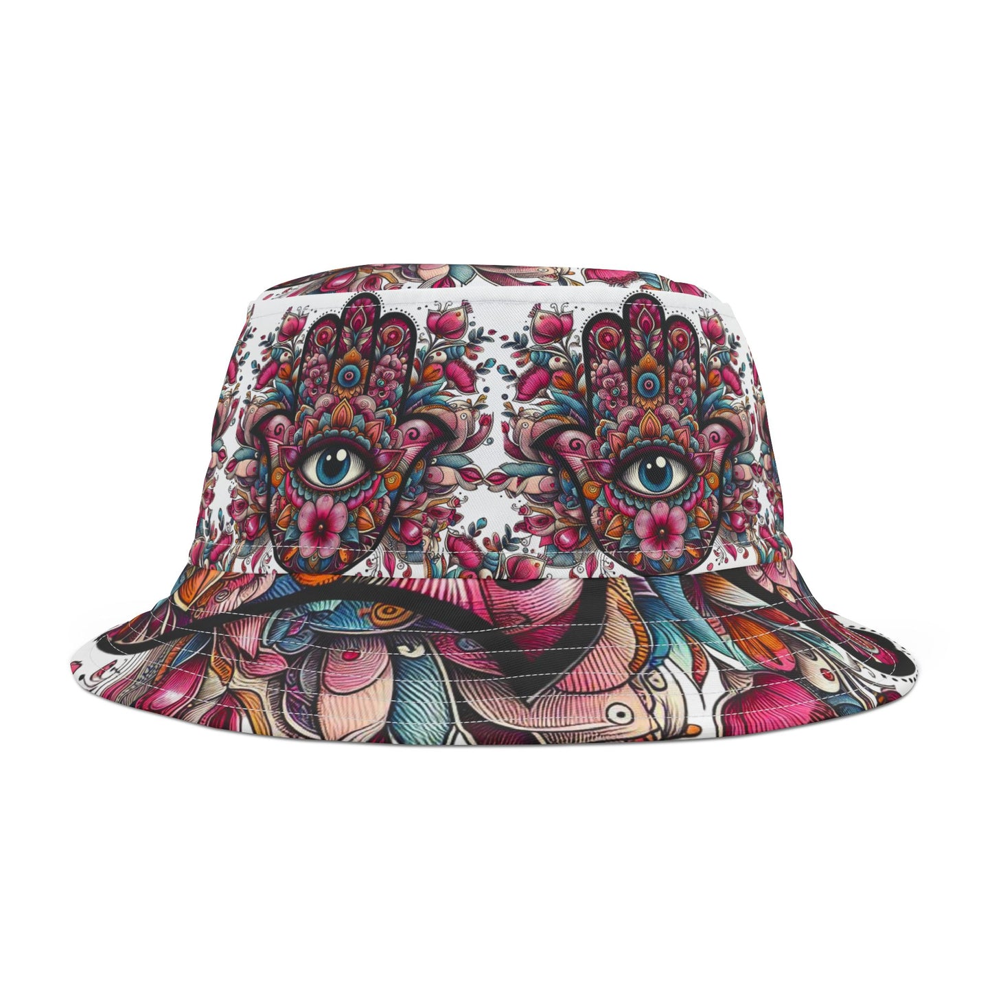 Hamsa Bucket Hat Floral