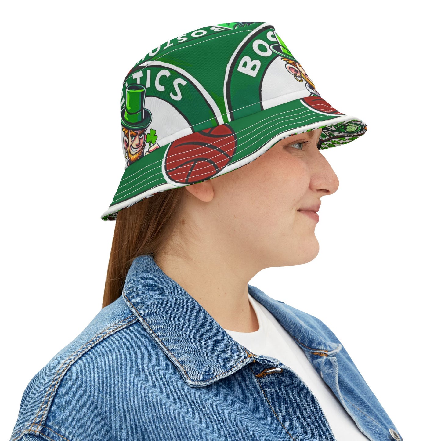 Boston Celtics Bucket Hat Basketball Fan Unisex Gift
