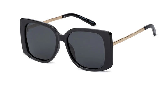 Polarized Large Square Sunglasses Tara