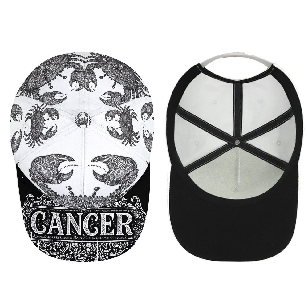 Cancer Zodiac Trucker Hat – Cancer Baseball Cap Astrology Gift