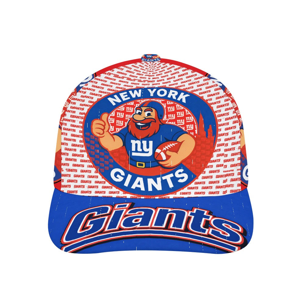 NY Giants Baseball Cap Trucker Hat – Unisex Football Fan Hat