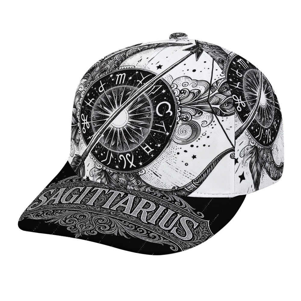 Sagittarius Zodiac Trucker Hat, Sagittarius Baseball Cap, Astrology Hat, Sagittarius Gift