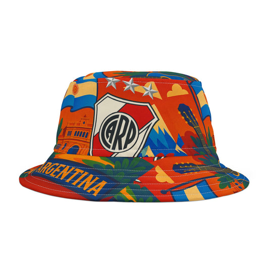 Argentina Bucket Hat Country Gift Vacation Fashion