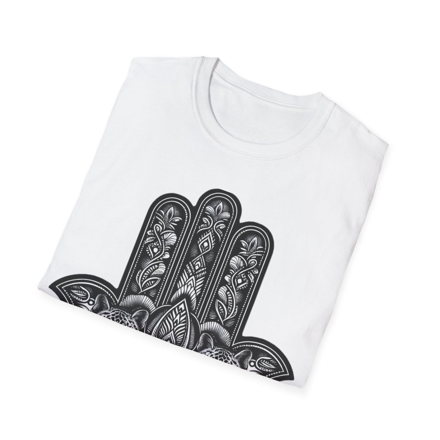Hamsa T-Shirt Panther Gift Hand of Fatima Boho Spiritual Bohemian Top