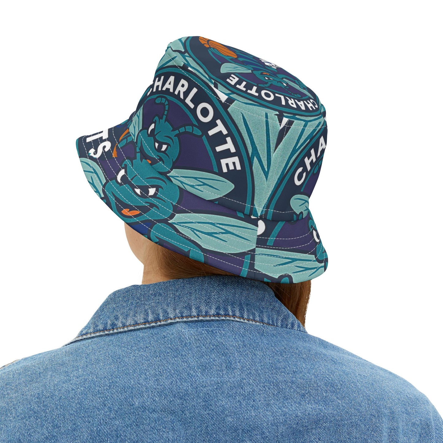 Hornets Charlotte NC Bucket Hat Football