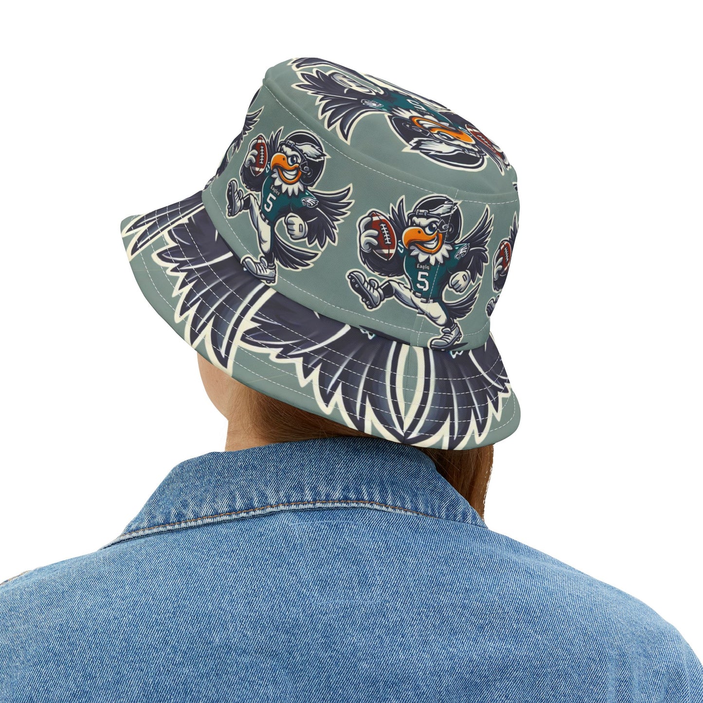 Eagles Football Team  Bucket Hat Philadelphia Sports Fan Gift