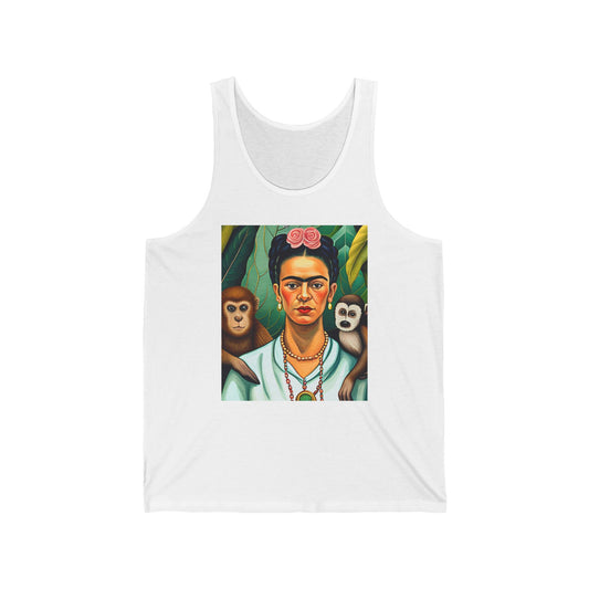 Frida Kahlo Unisex Jersey Tank Mexican Artist Mexico