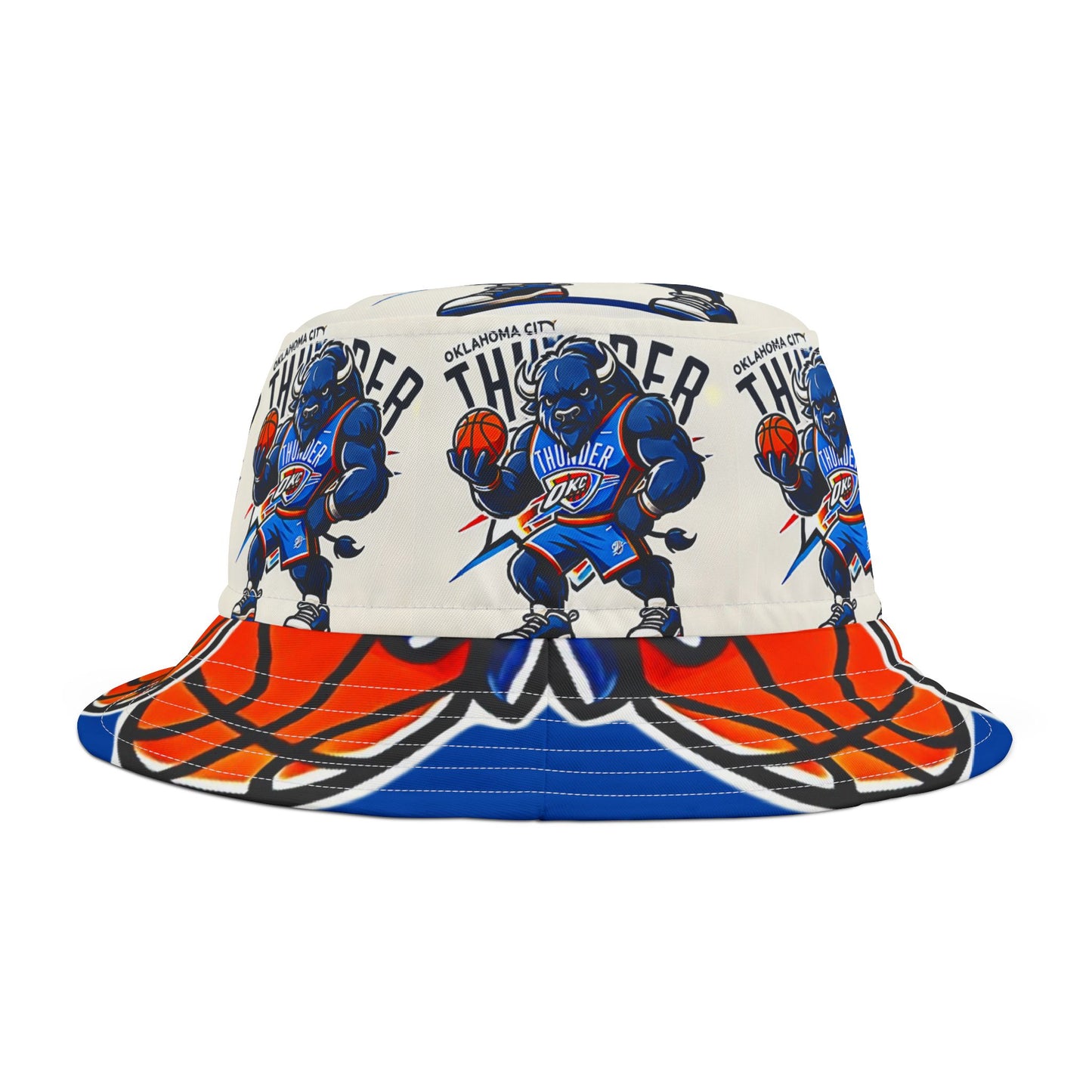 Oklahoma City Thunder Basketball Bucket Hat Unisex Gift