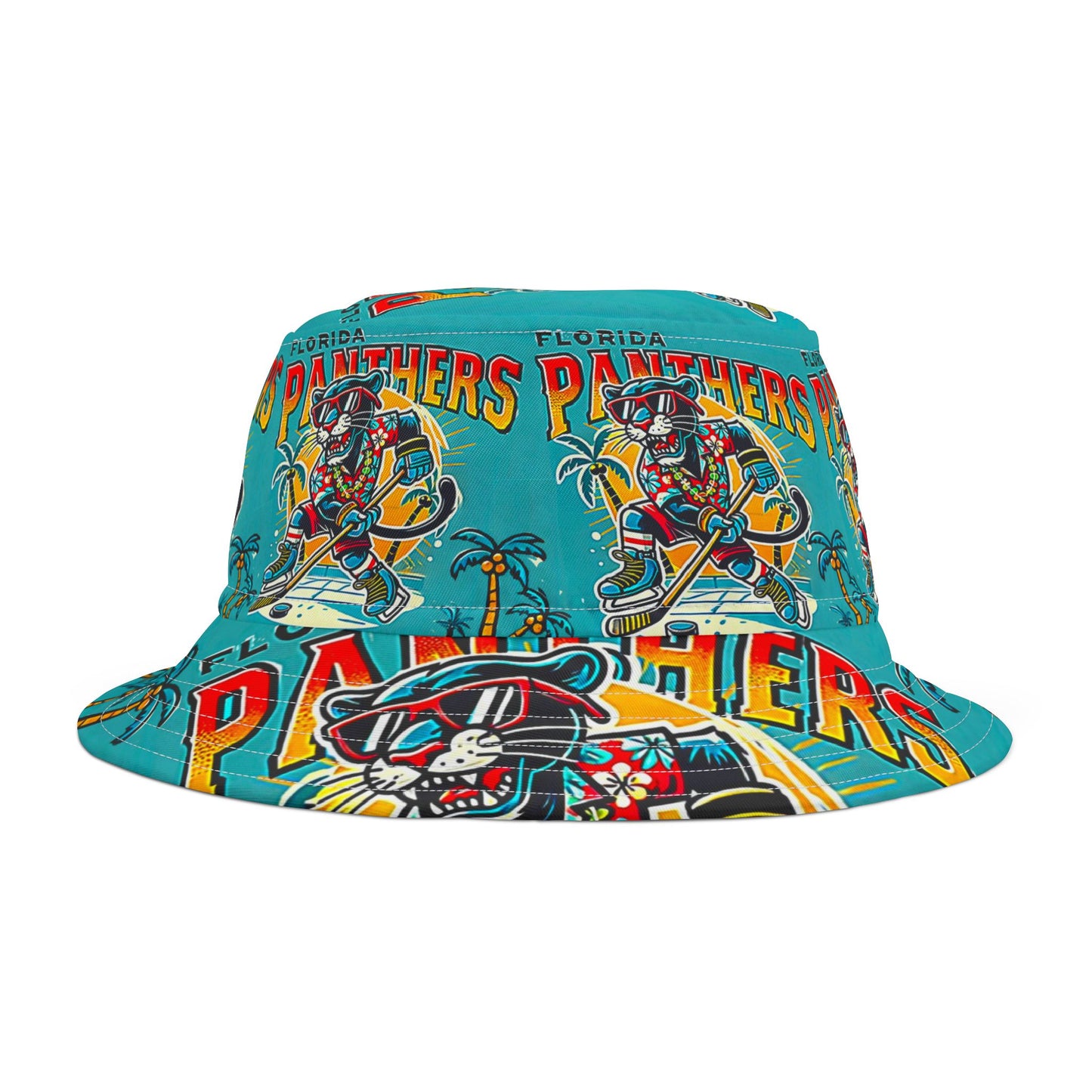 Panthers Hockey Bucket Hat Sports Fan Gift Unisex