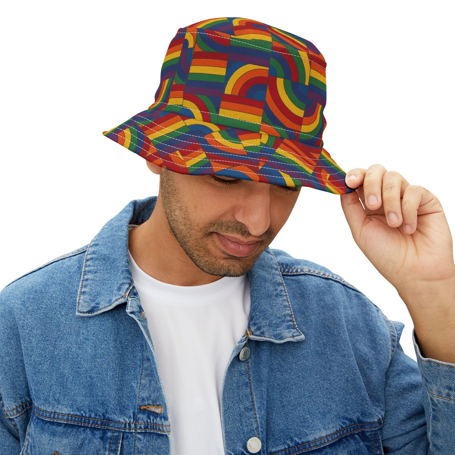 Pride Bucket Hat Lesbian Gay Trans LGBTQIA+