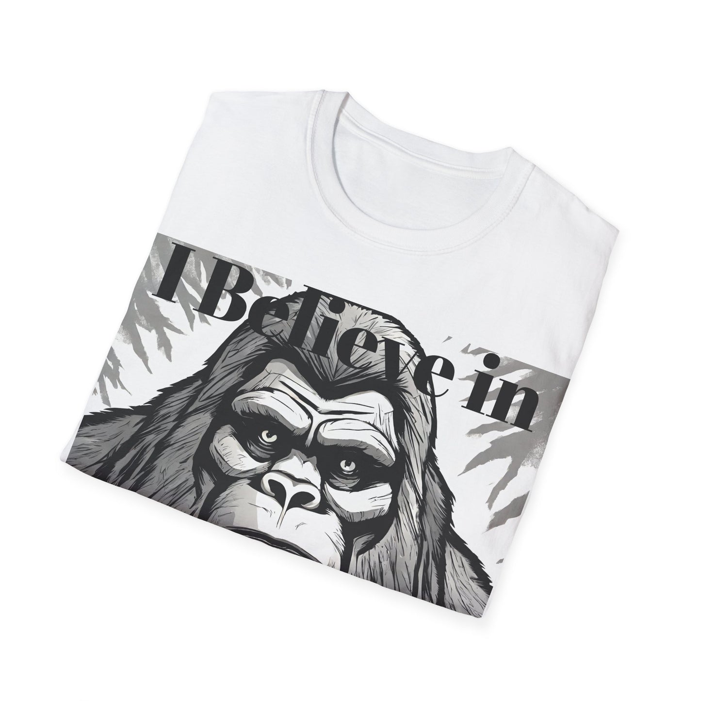 Bigfoot T-shirt Cryptids Sasquatch Yeti Skunk Ape Garment-Dyed Unisex