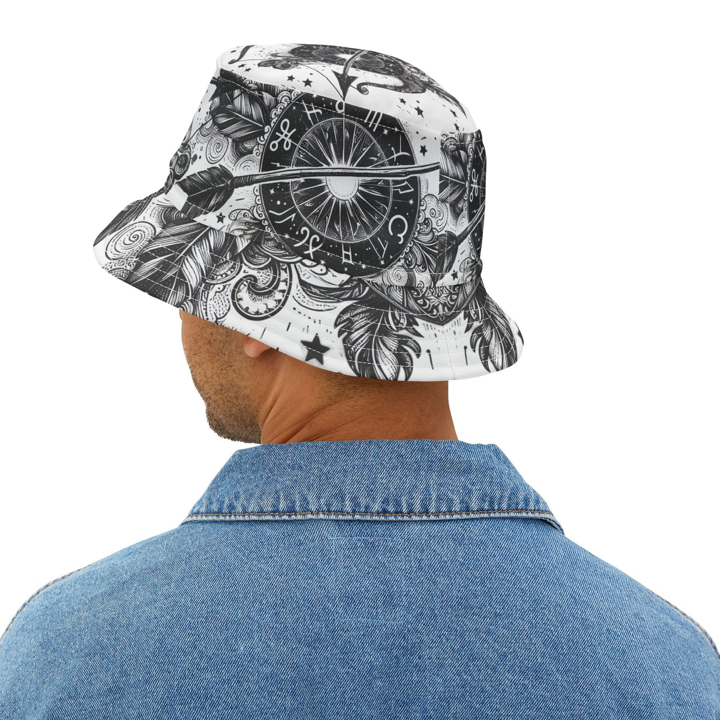 Sagittarius Zodiac Bucket Hat Gift Birthday Friend Sister Daughter