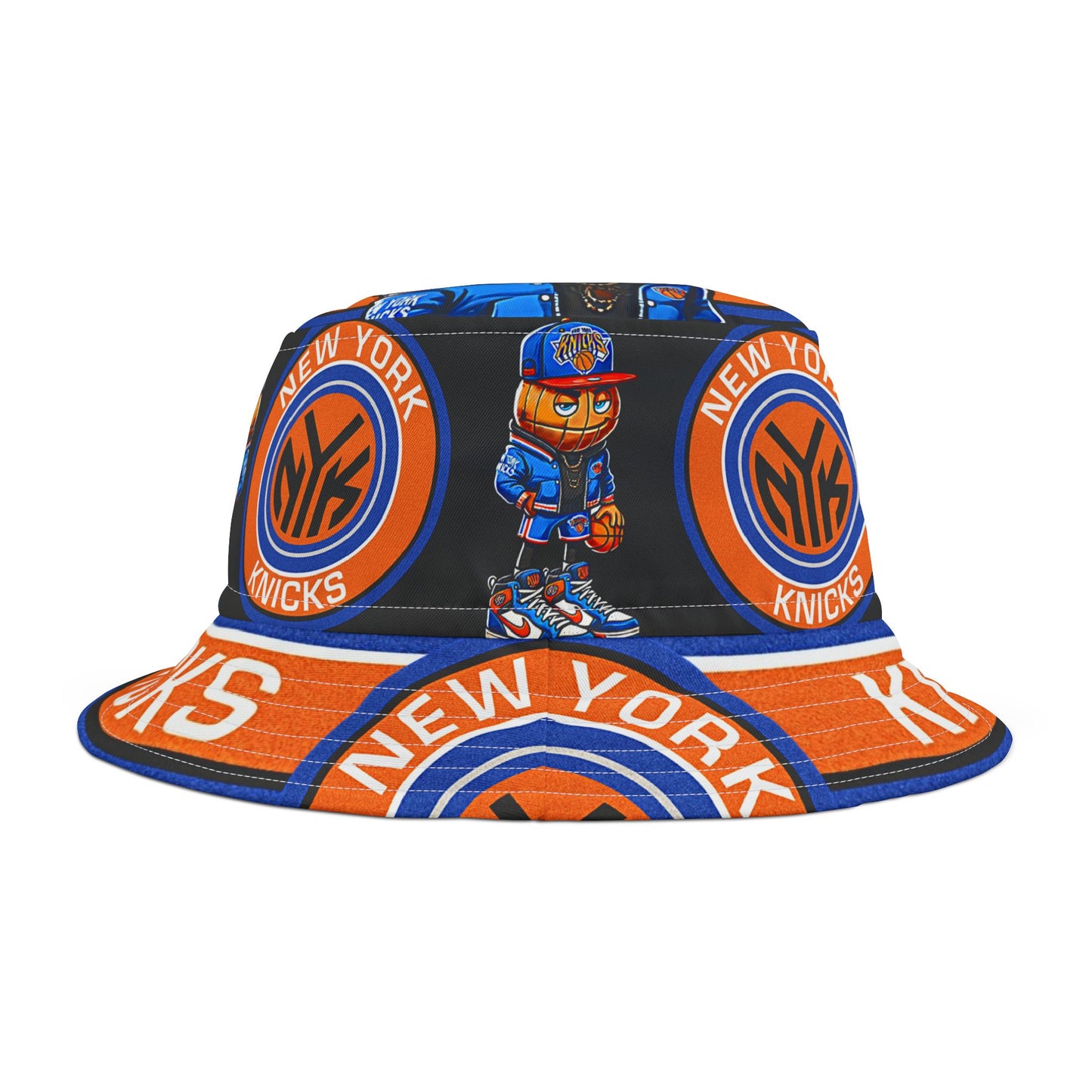 NY KNICKS Basketball Bucket Hat Gift Unisex Sports Team Fan
