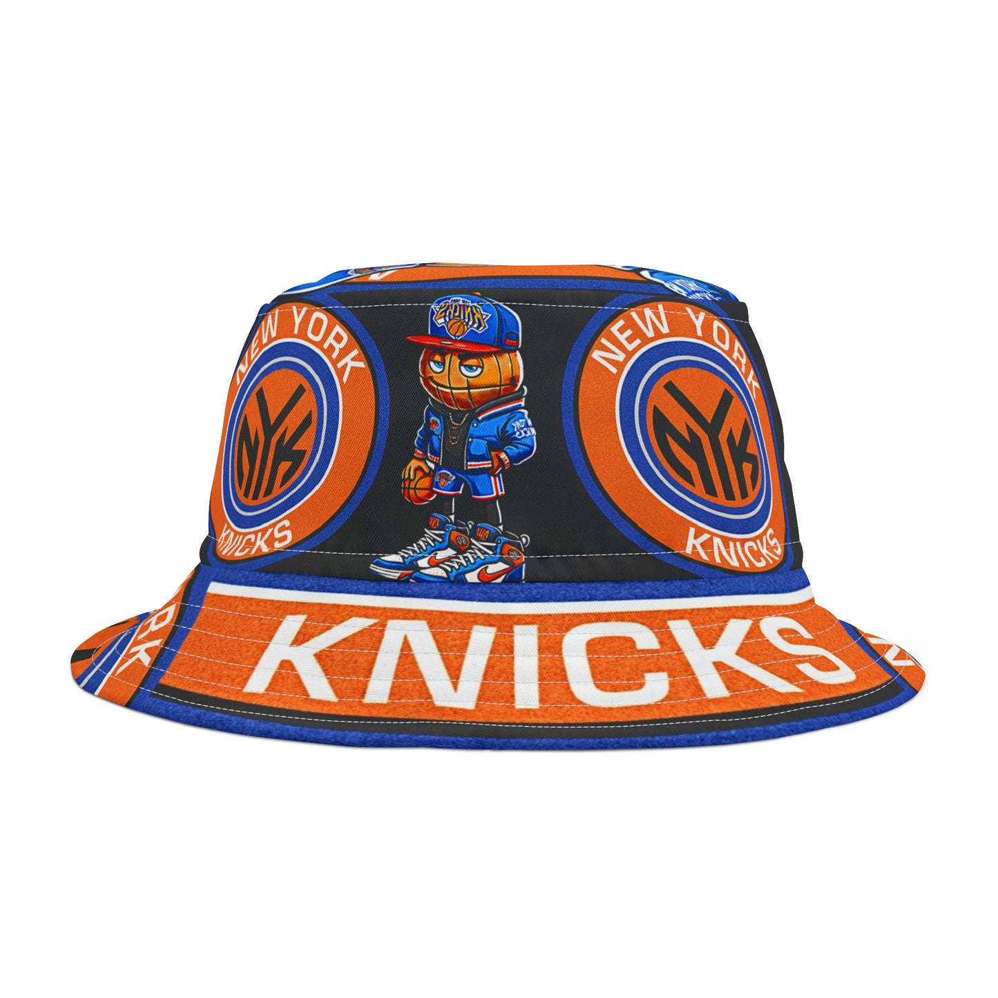 NY KNICKS Basketball Bucket Hat Gift Unisex Sports Team Fan