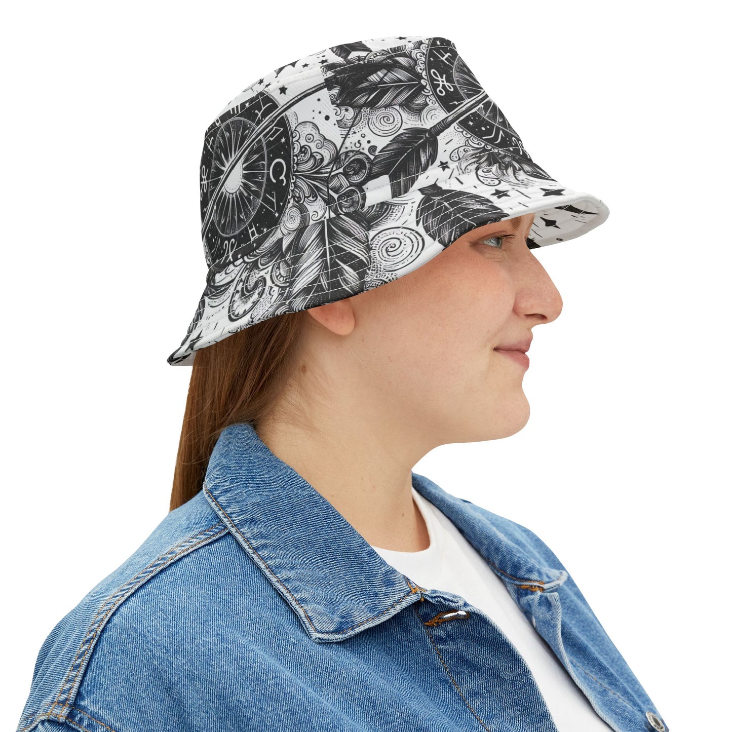Sagittarius Zodiac Bucket Hat Gift Birthday Friend Sister Daughter