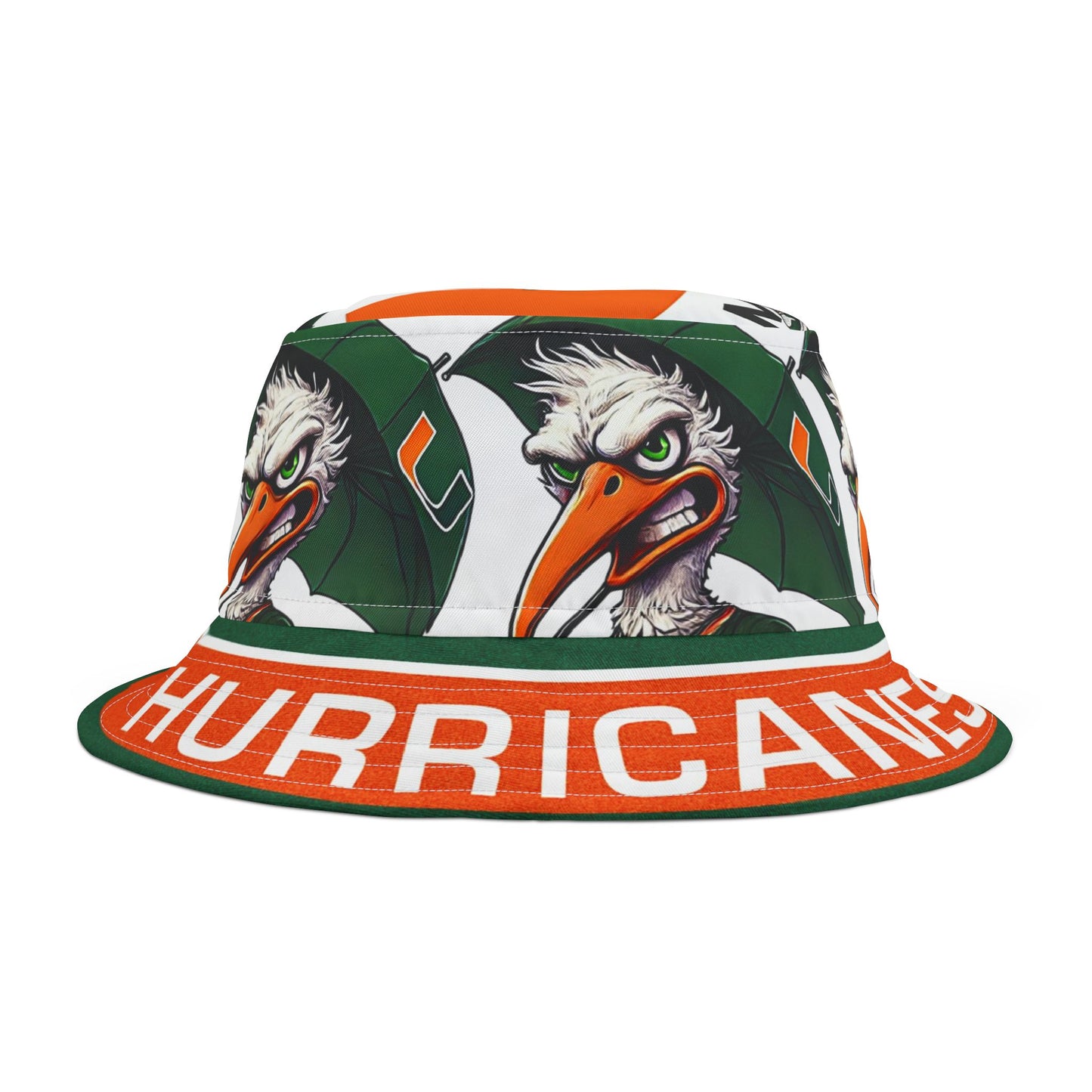 Miami University Hurricanes Bucket Hat Sports Team Fan Gift for Him Her