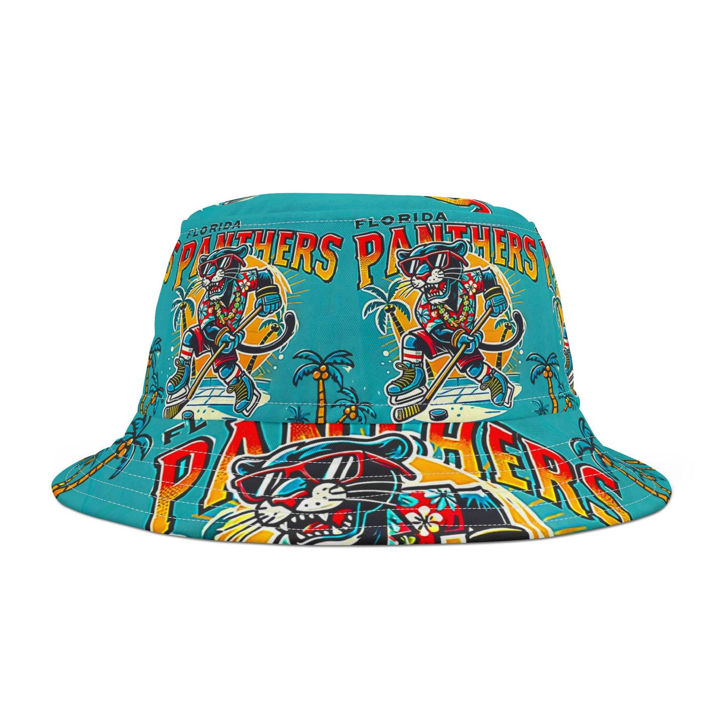 Panthers Hockey Bucket Hat Sports Fan Gift Unisex