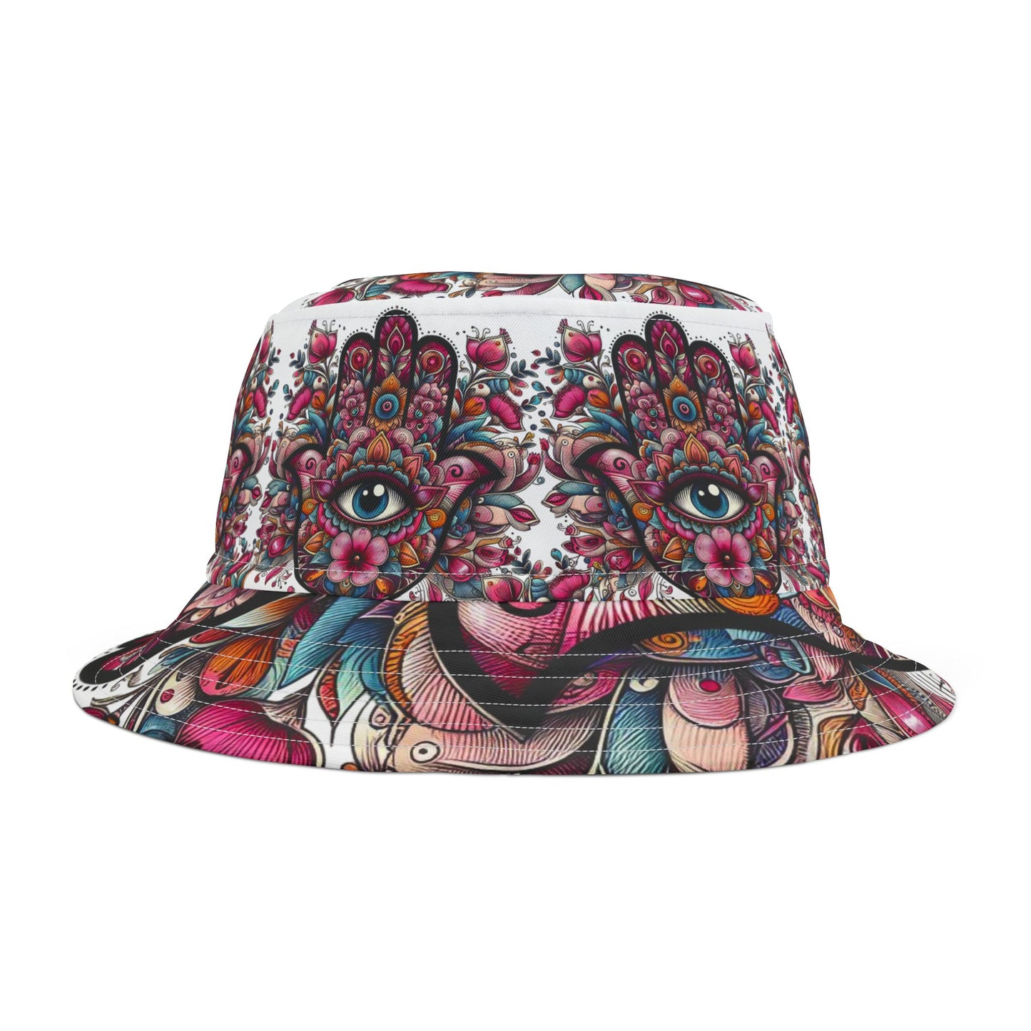 Hamsa Bucket Hat Floral