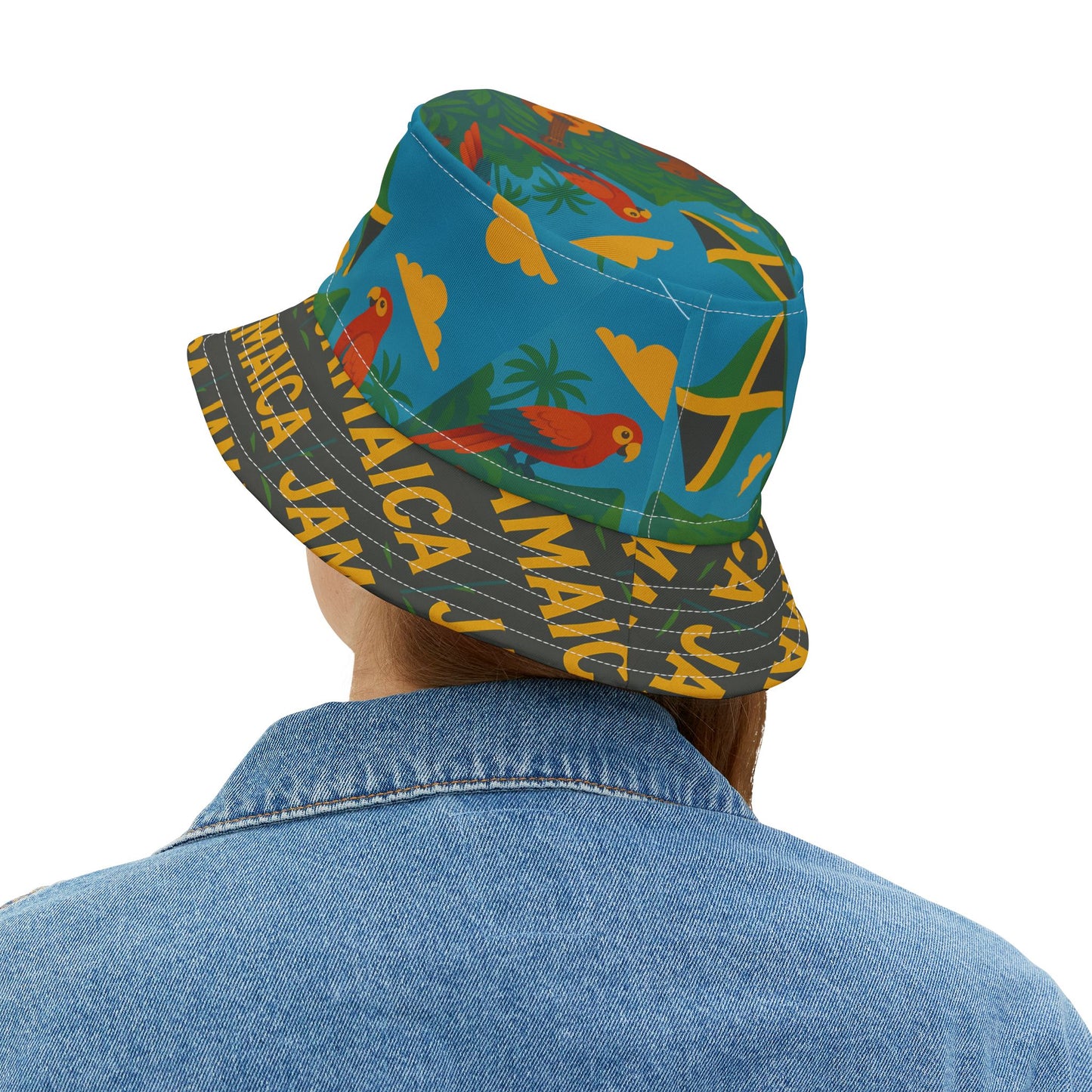 Jamaica Bucket Hat Vacation Country Island Fashion Gift