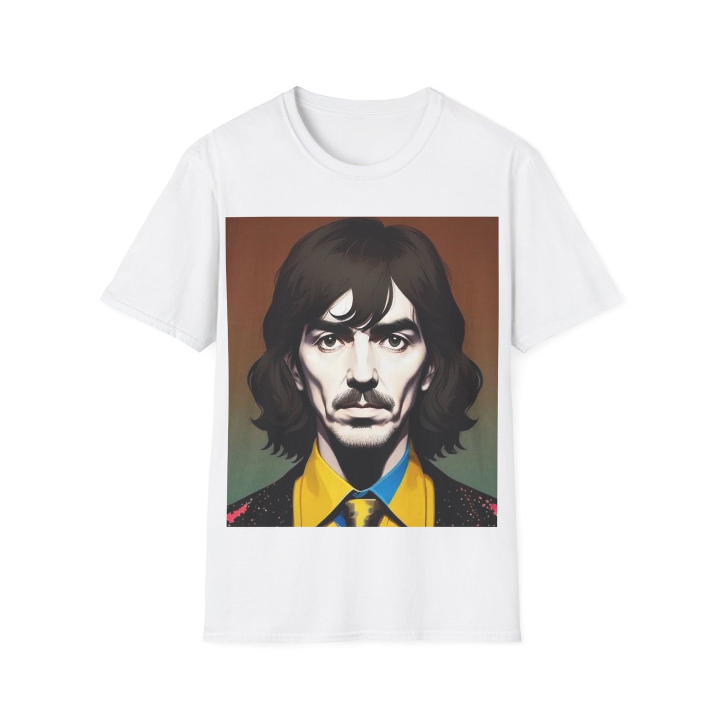 George T-Shirt Harrison Tee Retro Vintage Style 1960s Gift Band Shirt Husband