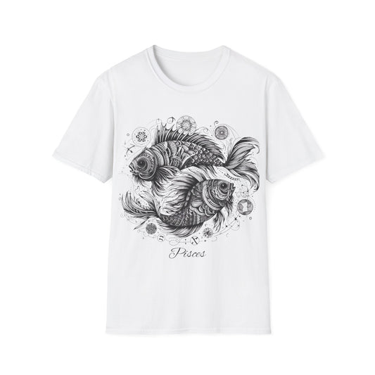 Pisces Birthday Unisex Tee T-shirt Boho Bohemian Gift for Her Him Daughter Son Mother Father