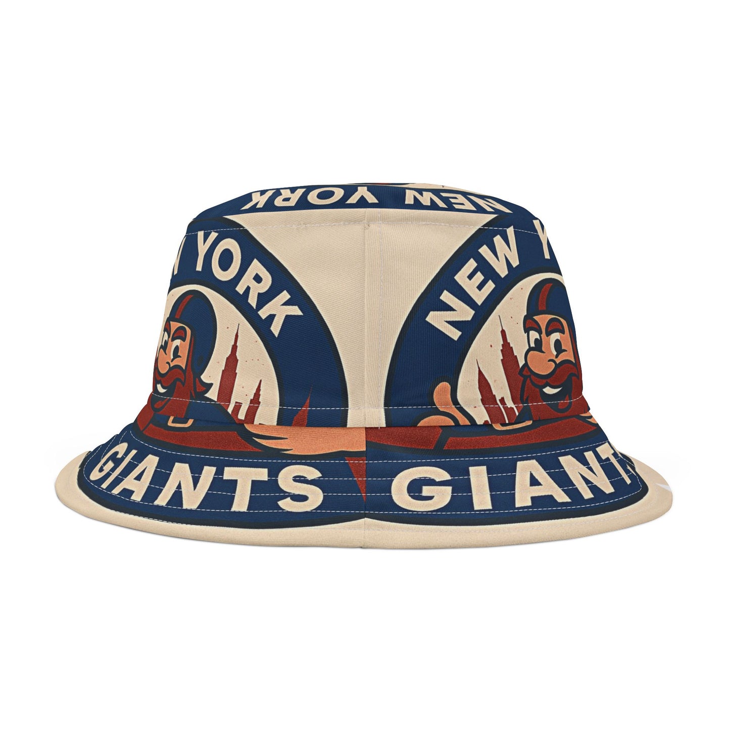 NY City Giants Bucket Hat Football Sports Wear Fan