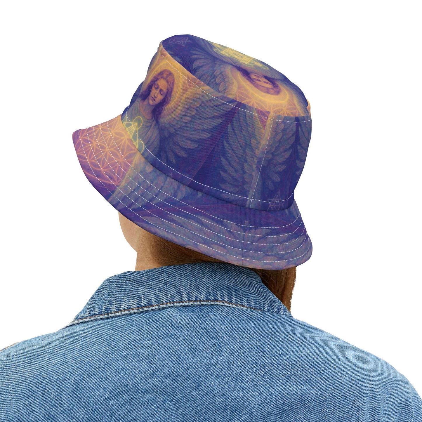 Metatron Angel Bucket Hat (AOP)