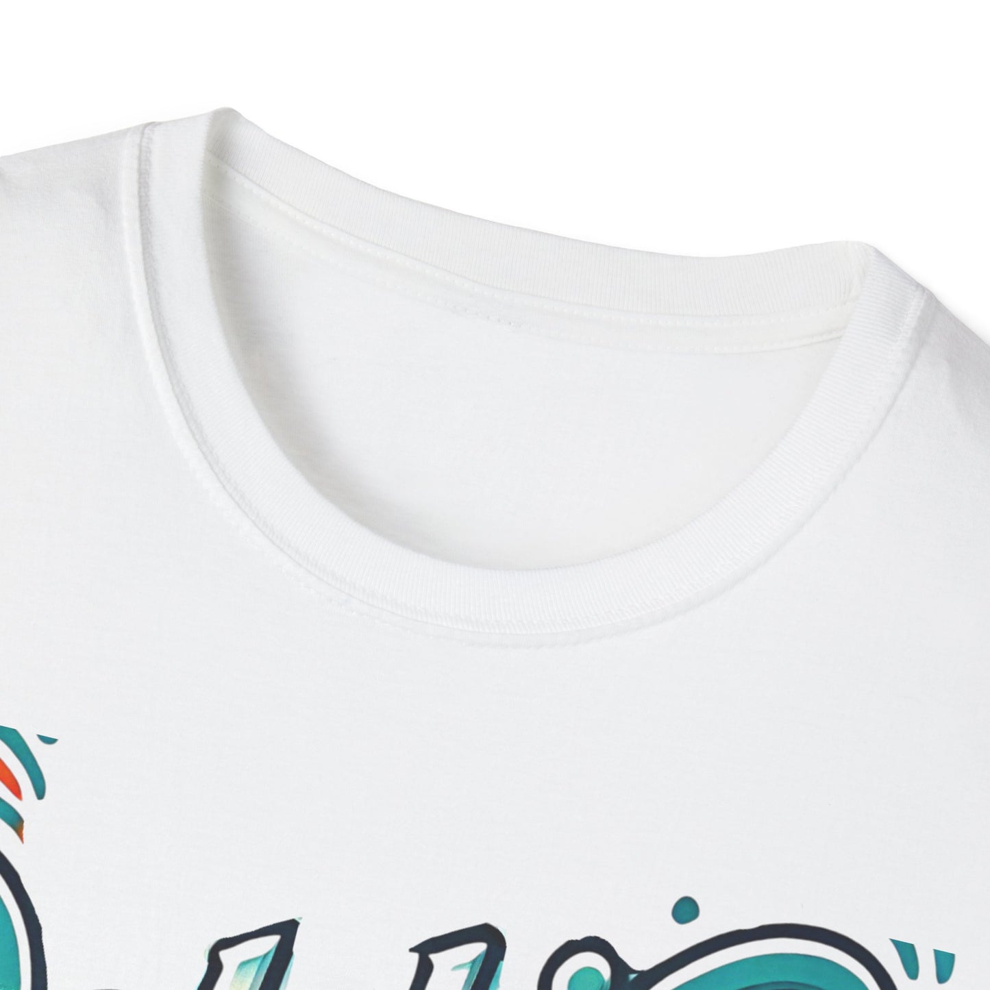 Miami Unisex Softstyle T-Shirt Dolphins