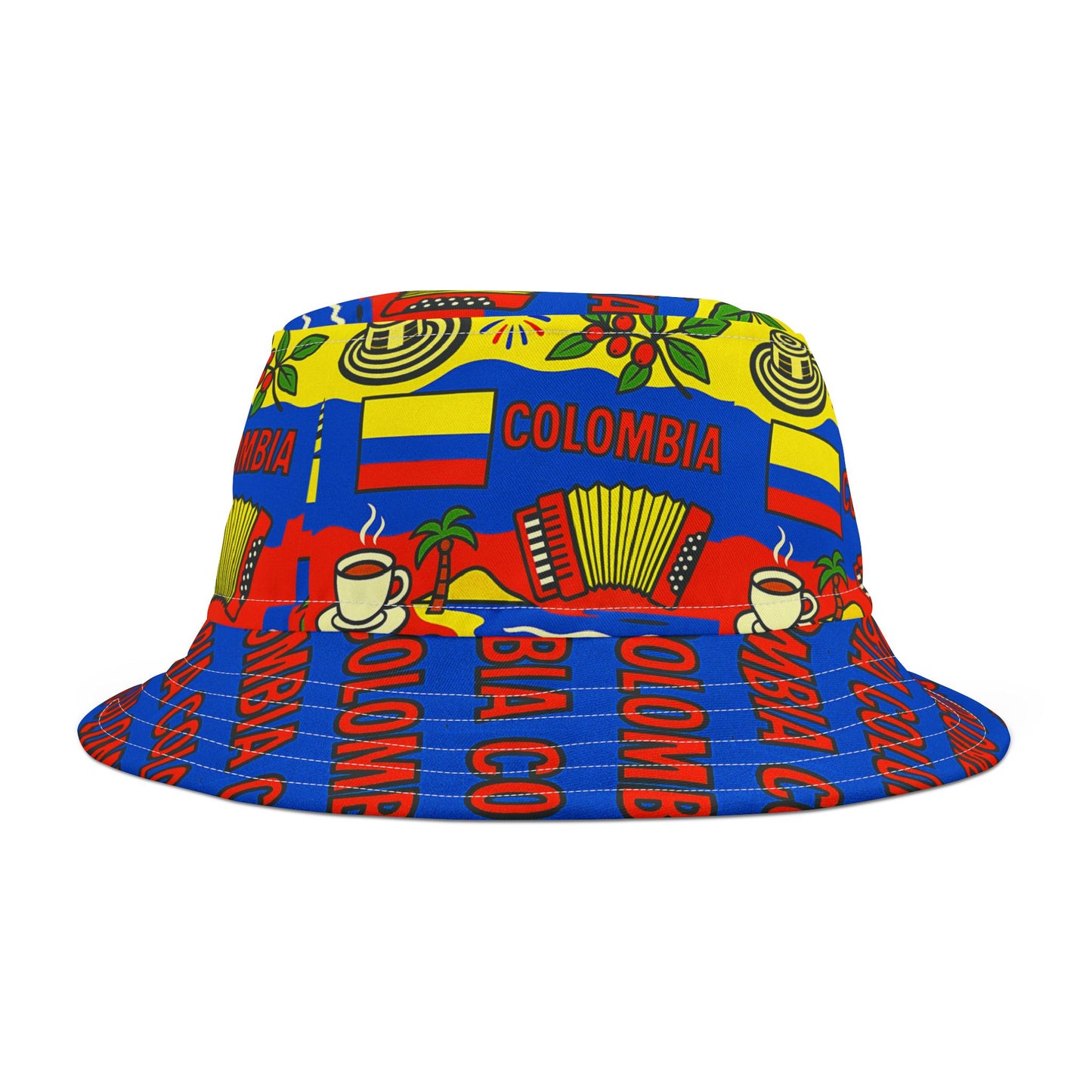 Columbia Bucket Hat Gift for Colombian Country