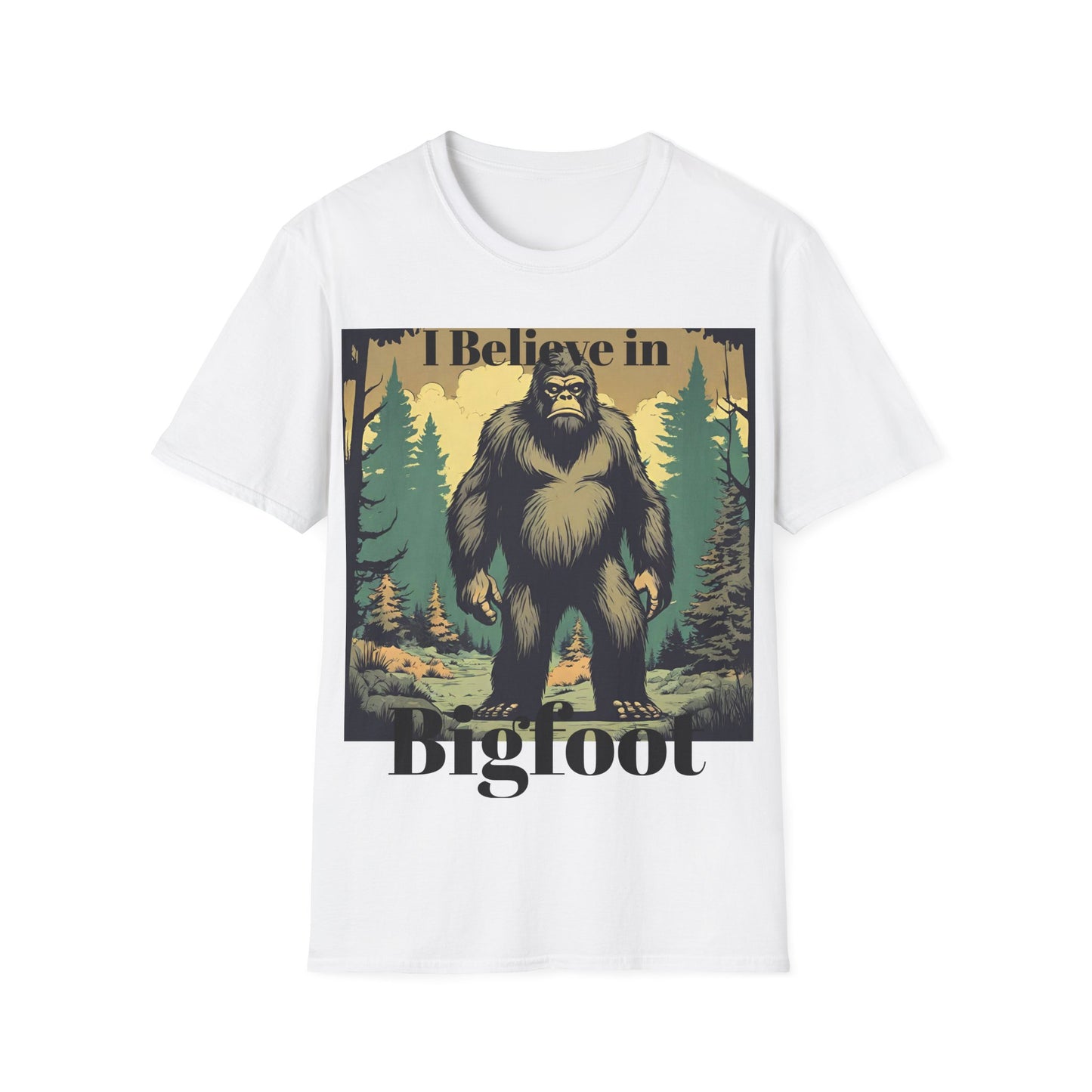 Bigfoot T-shirt Sasquatch Cryptids Shirt Gift Dad Mom Yeti Father Gift Son Boyfriend Wife