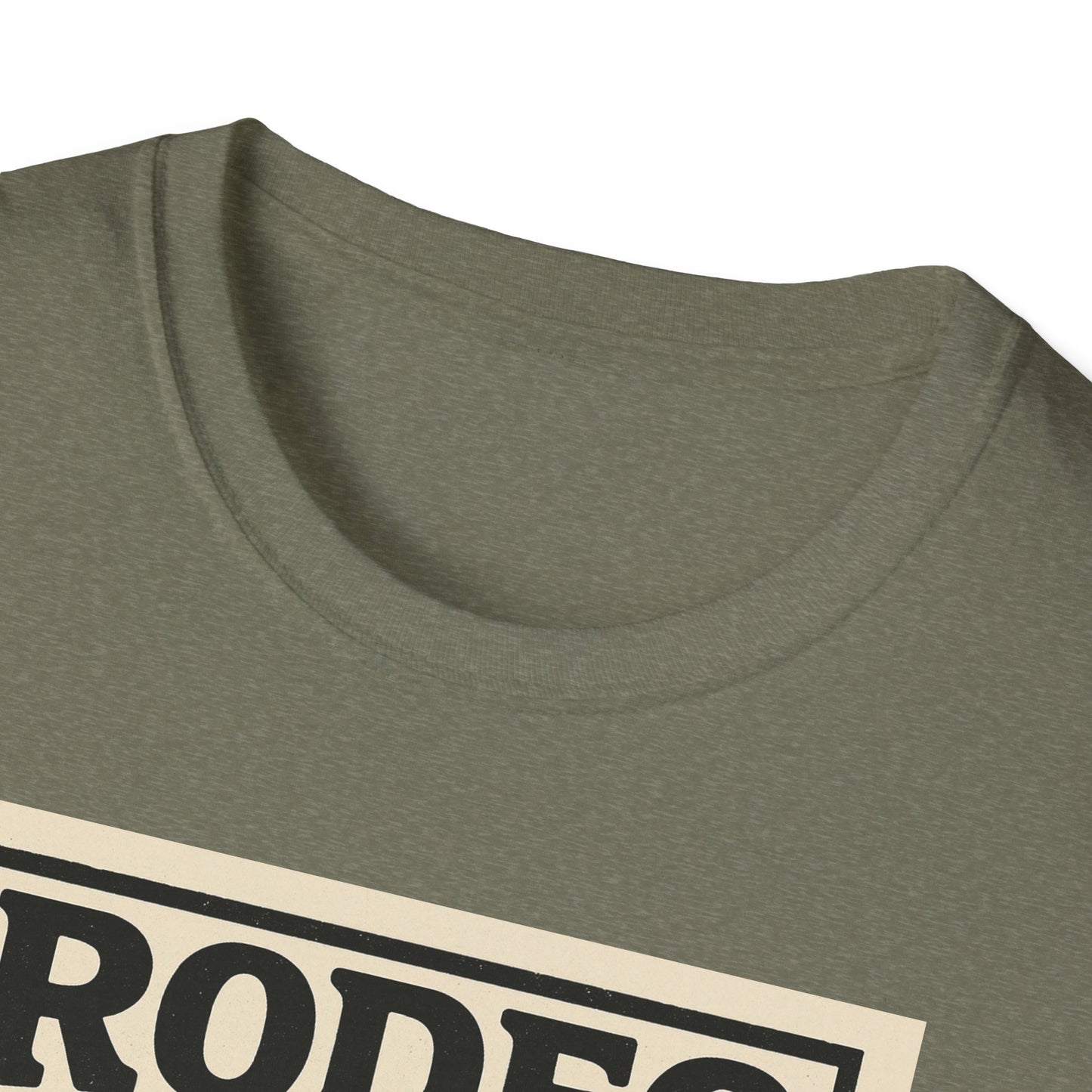 Rodeo Unisex Softstyle T-Shirt Cowboy Shirt Tee Western