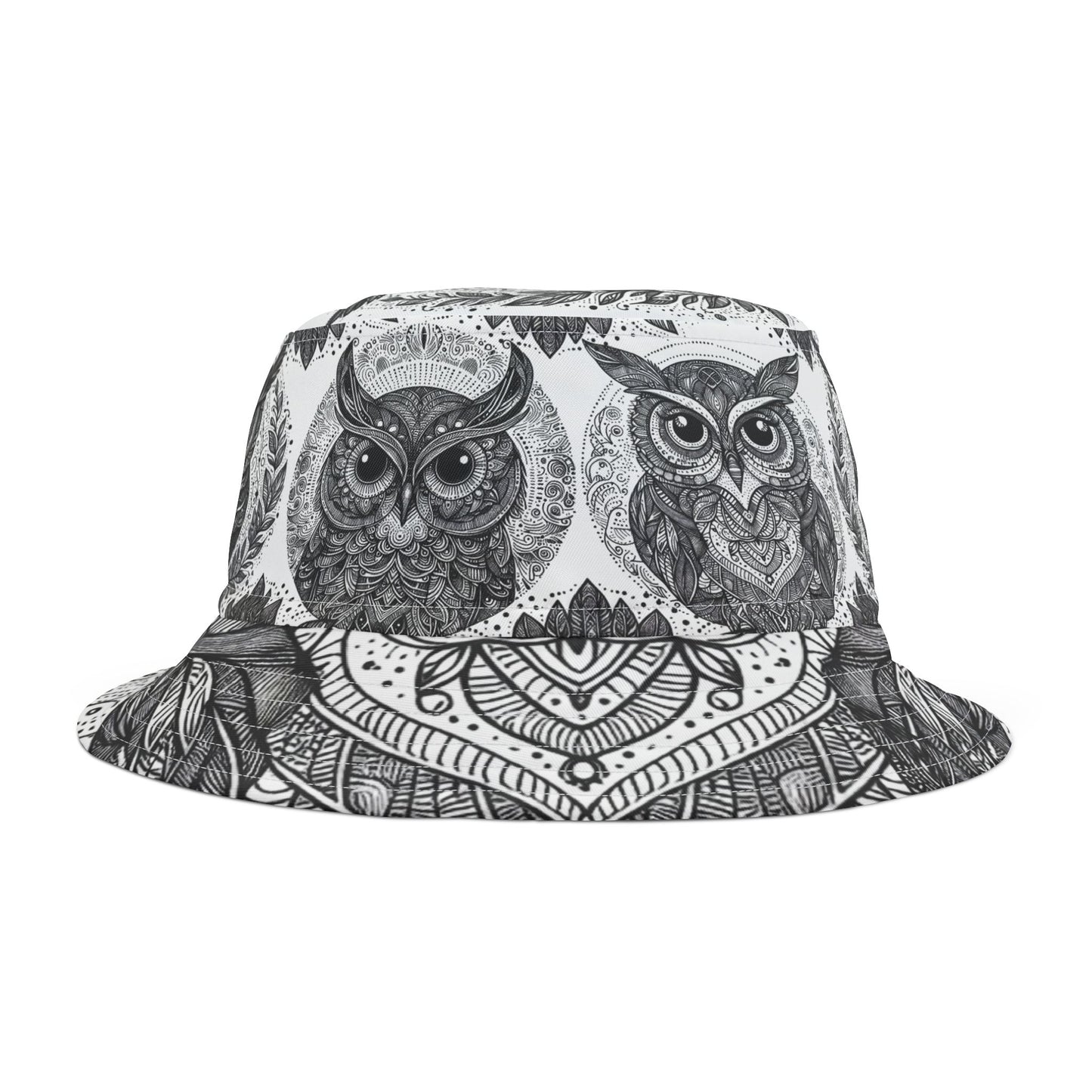 Owl Bucket Hat Gift Graduation Bird Watcher Vet Nature