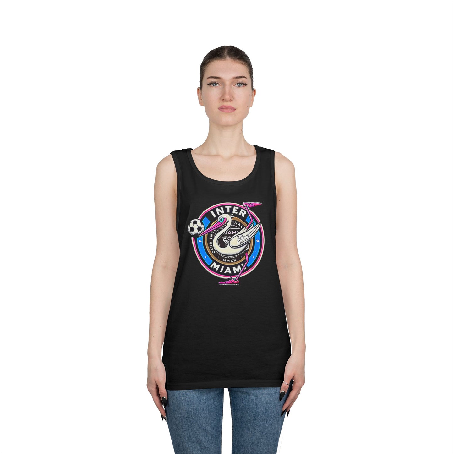 Inter Miami Unisex Heavy Cotton Tank Top