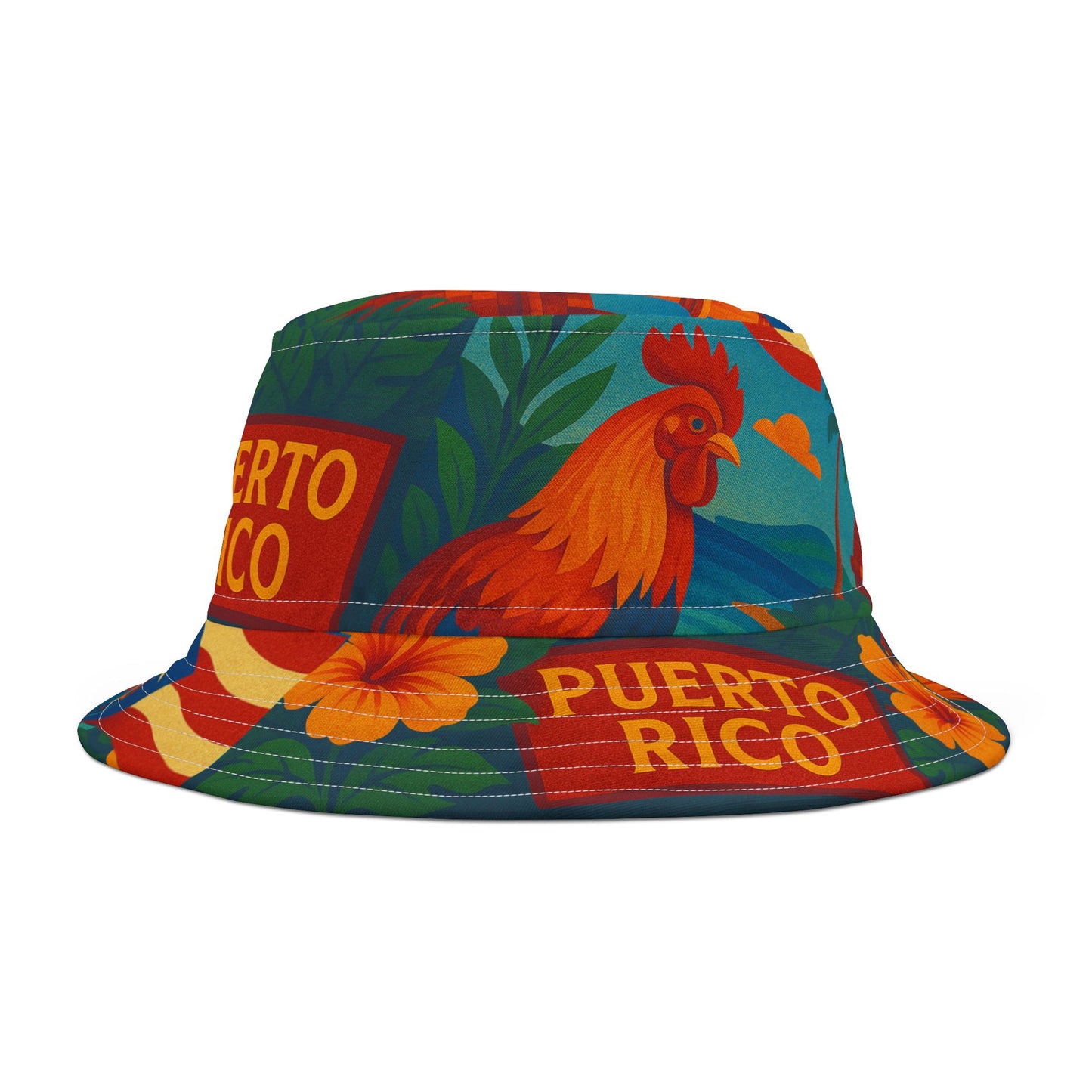 Puerto Rico Bucket Hat Gift for him her PR