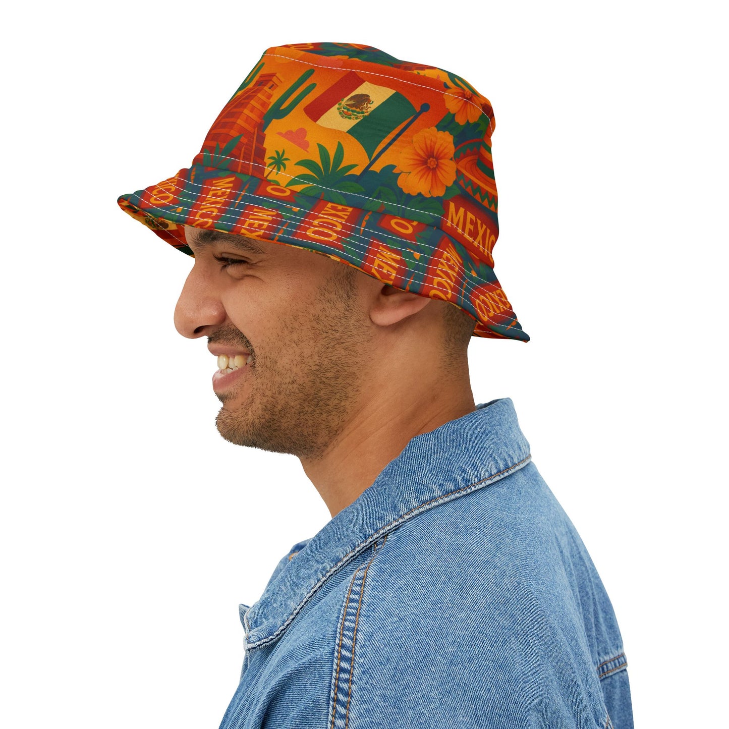 Mexico Bucket Hat Country Mexican Gift for Him or Her