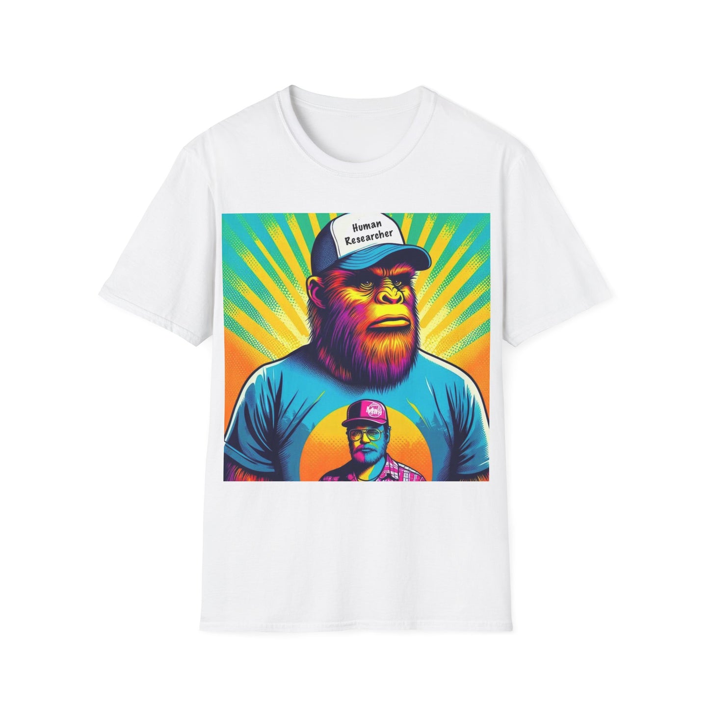 Bigfoot T-Shirt Cryptid Tee Gift Dad Father Son Him Sasquatch Funny Humor