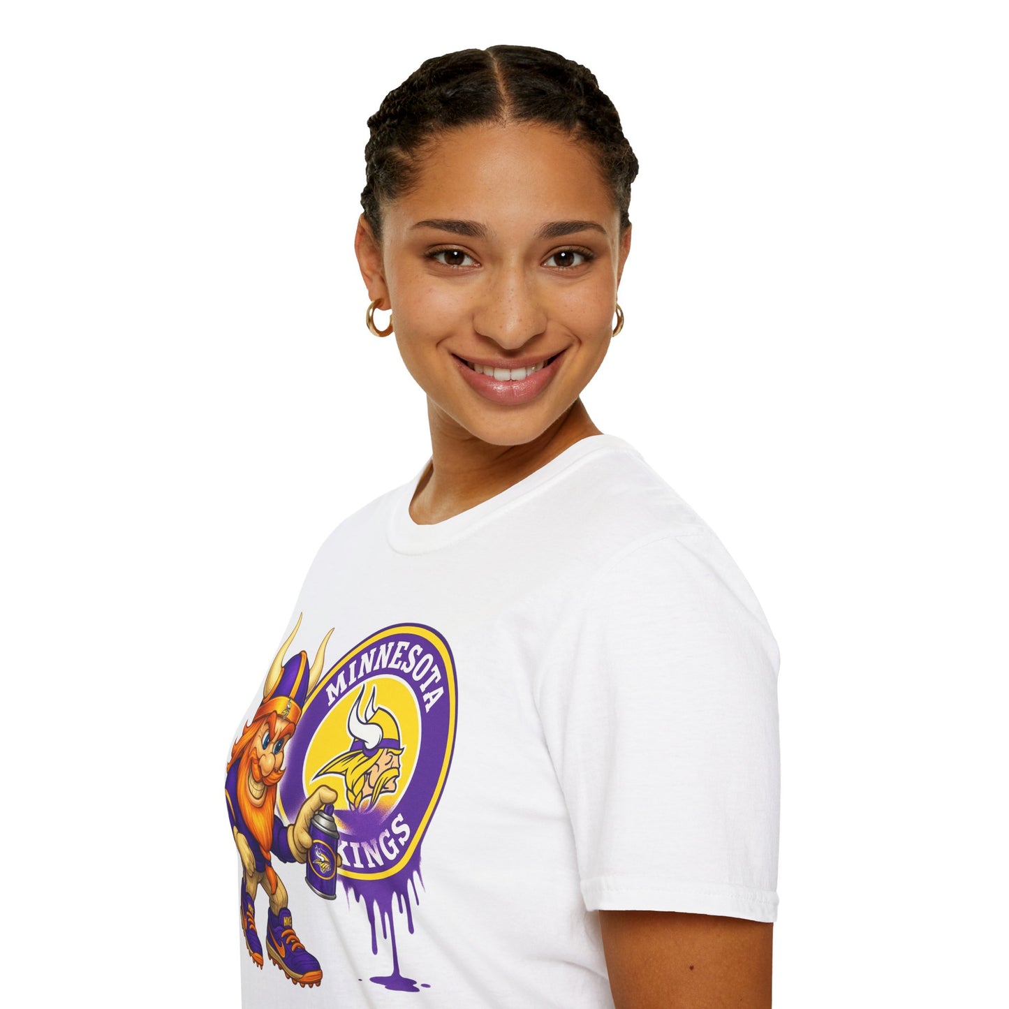 Vikings Football Unisex Softstyle T-Shirt