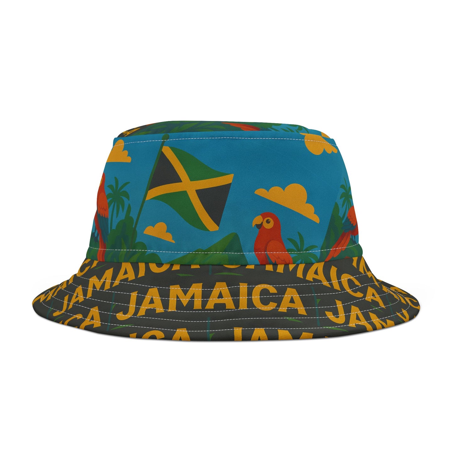 Jamaica Bucket Hat Vacation Country Island Fashion Gift