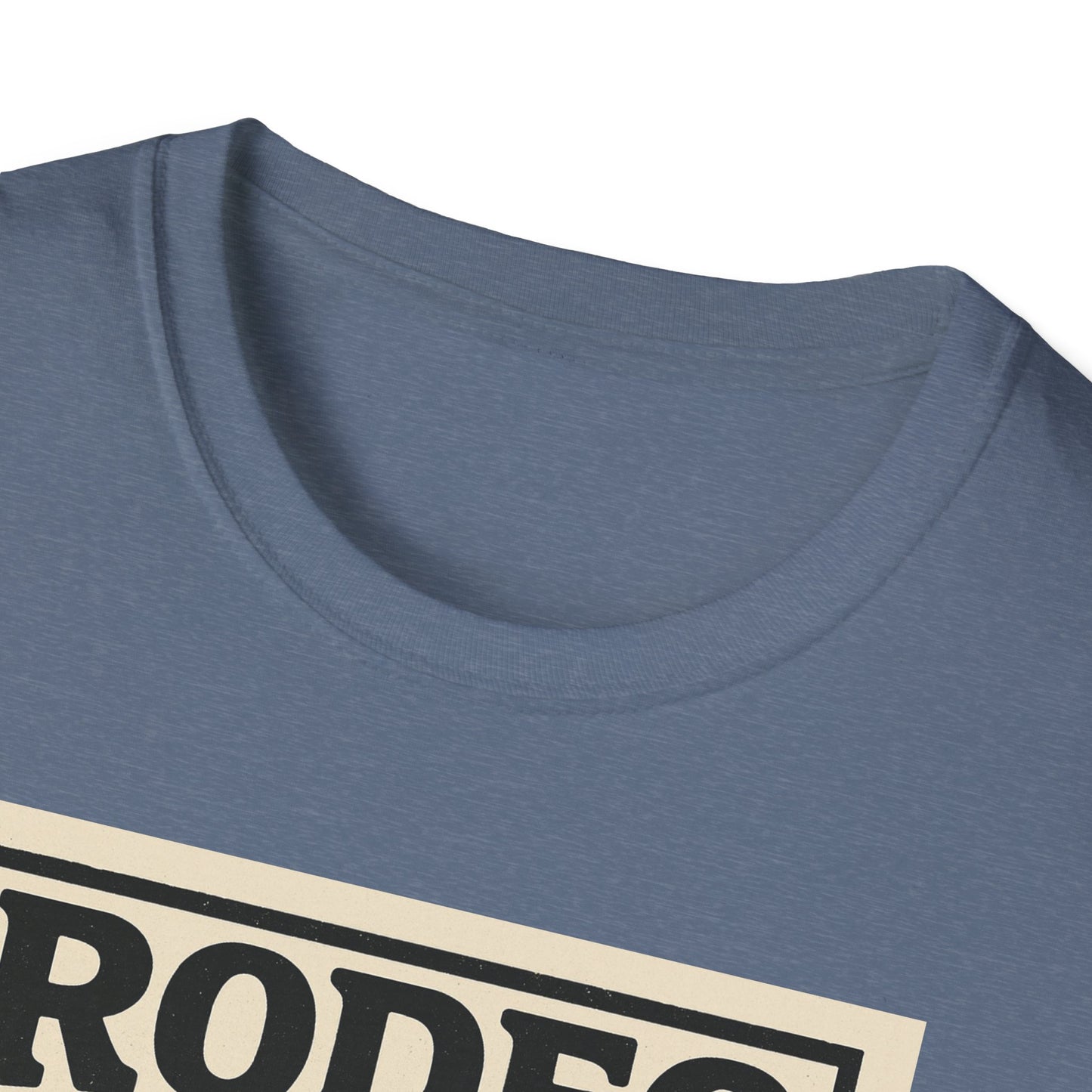Rodeo Unisex Softstyle T-Shirt Cowboy Shirt Tee Western