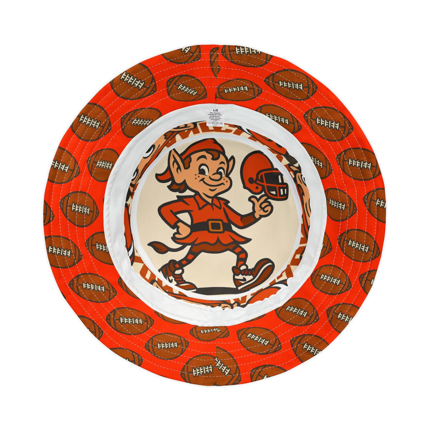 Cleveland Brown Football Bucket Hat Team Fan Gift