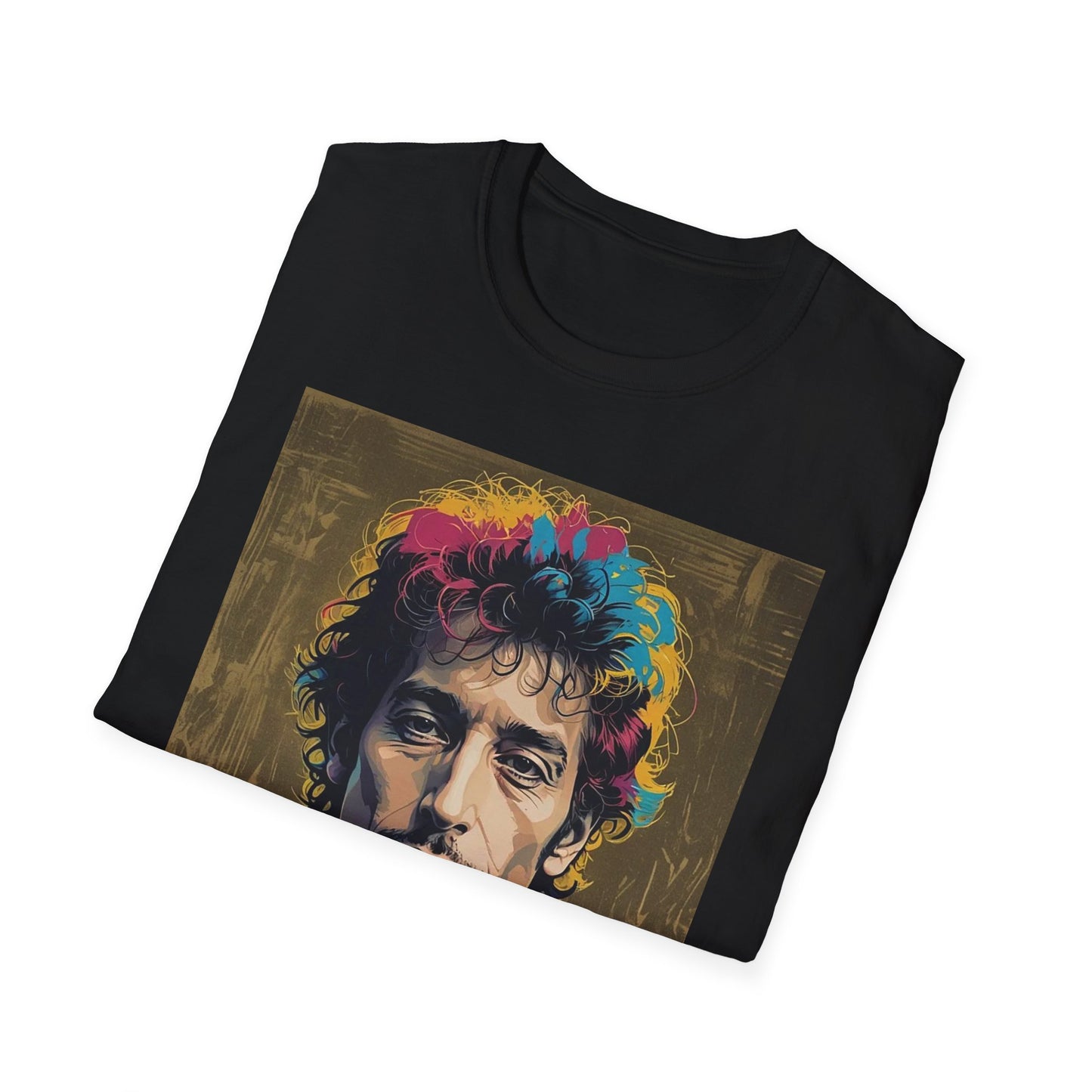 Bob Dillan Unisex T-Shirt Newest Musician Artist 1979’s Retro Vintage Style