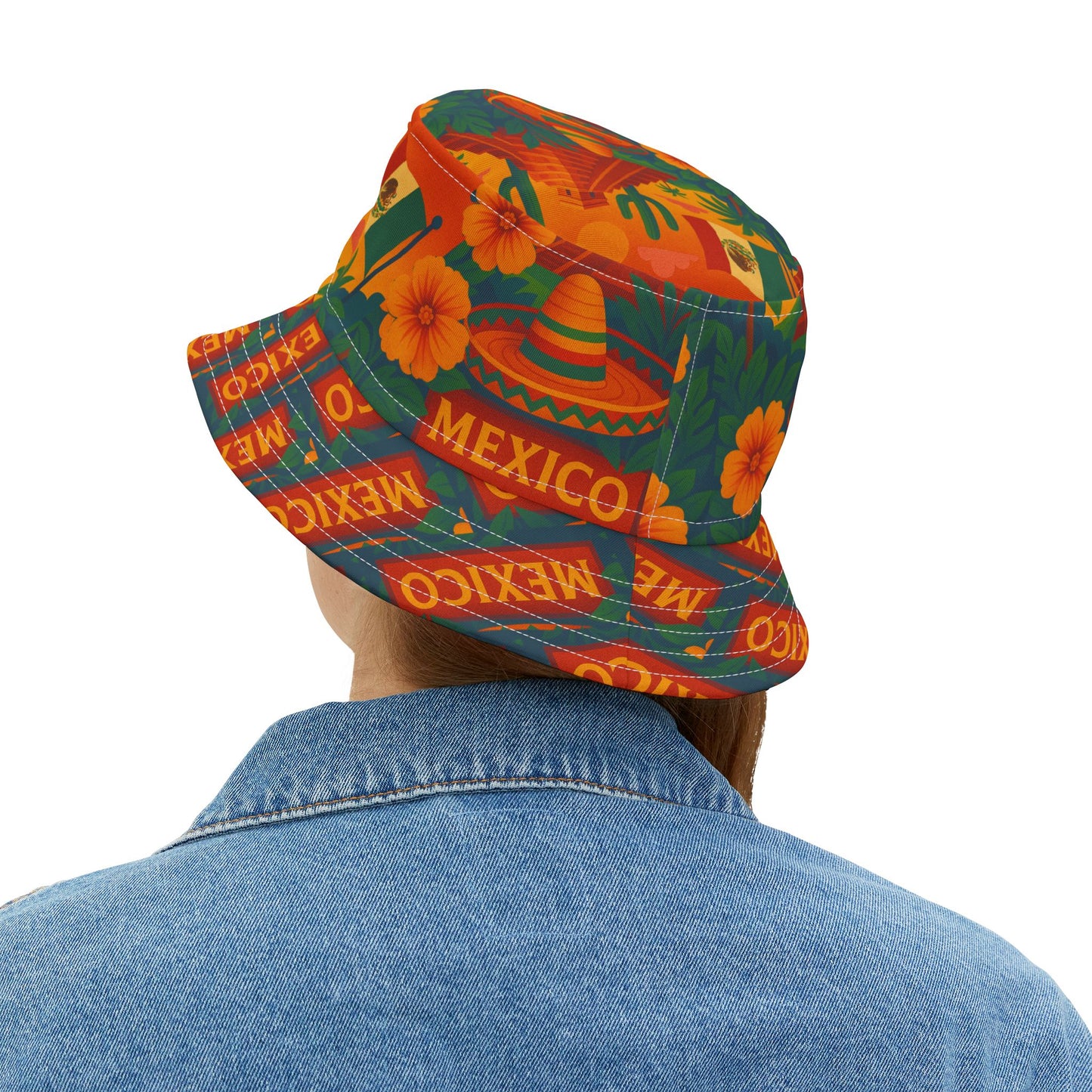 Mexico Bucket Hat Country Mexican Gift for Him or Her